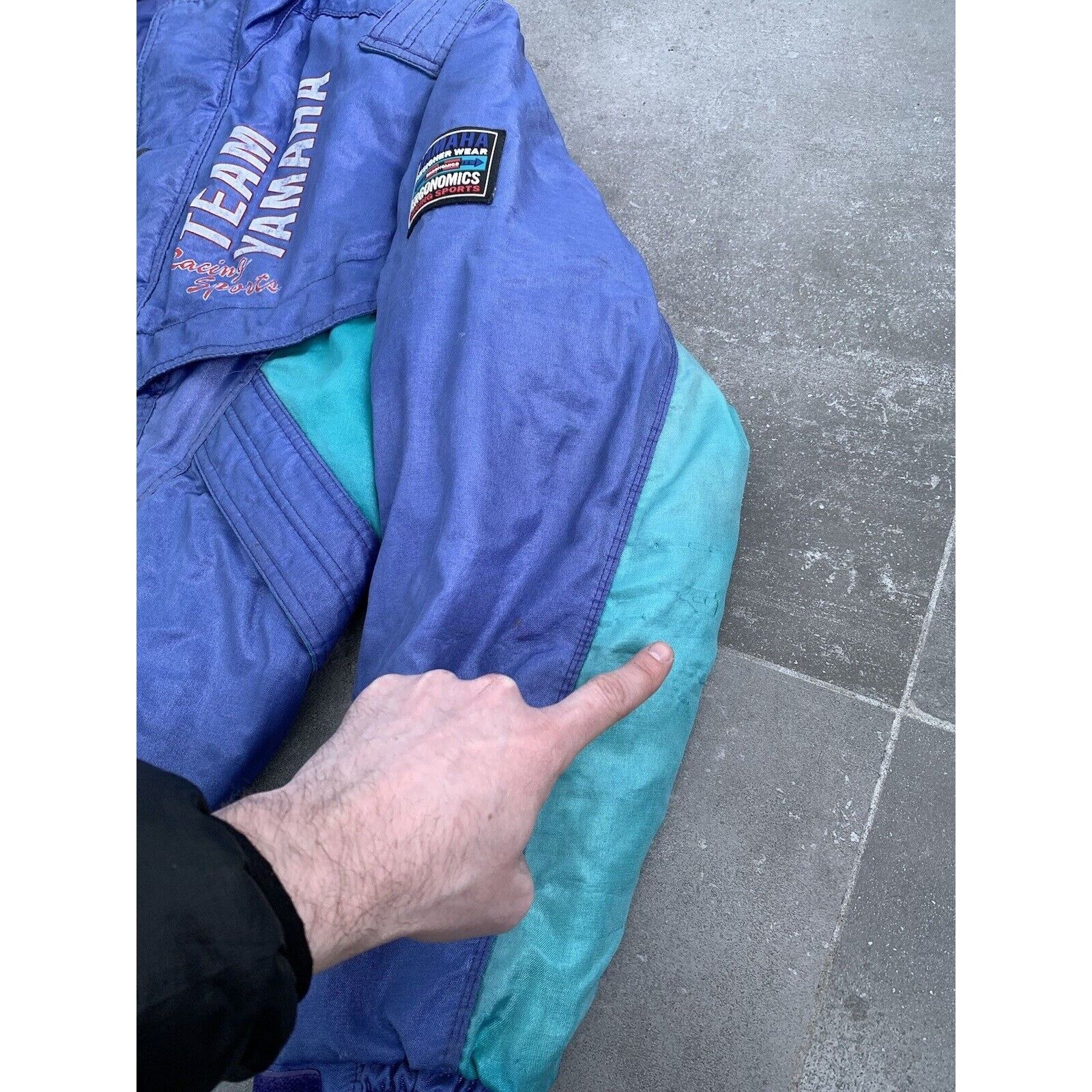 Vintage × Yamaha Men's YAMAHA RACING Moto Winter Bomber Biker Jacket Coat M Size US M / EU 48-50 / 2 - 23 Thumbnail