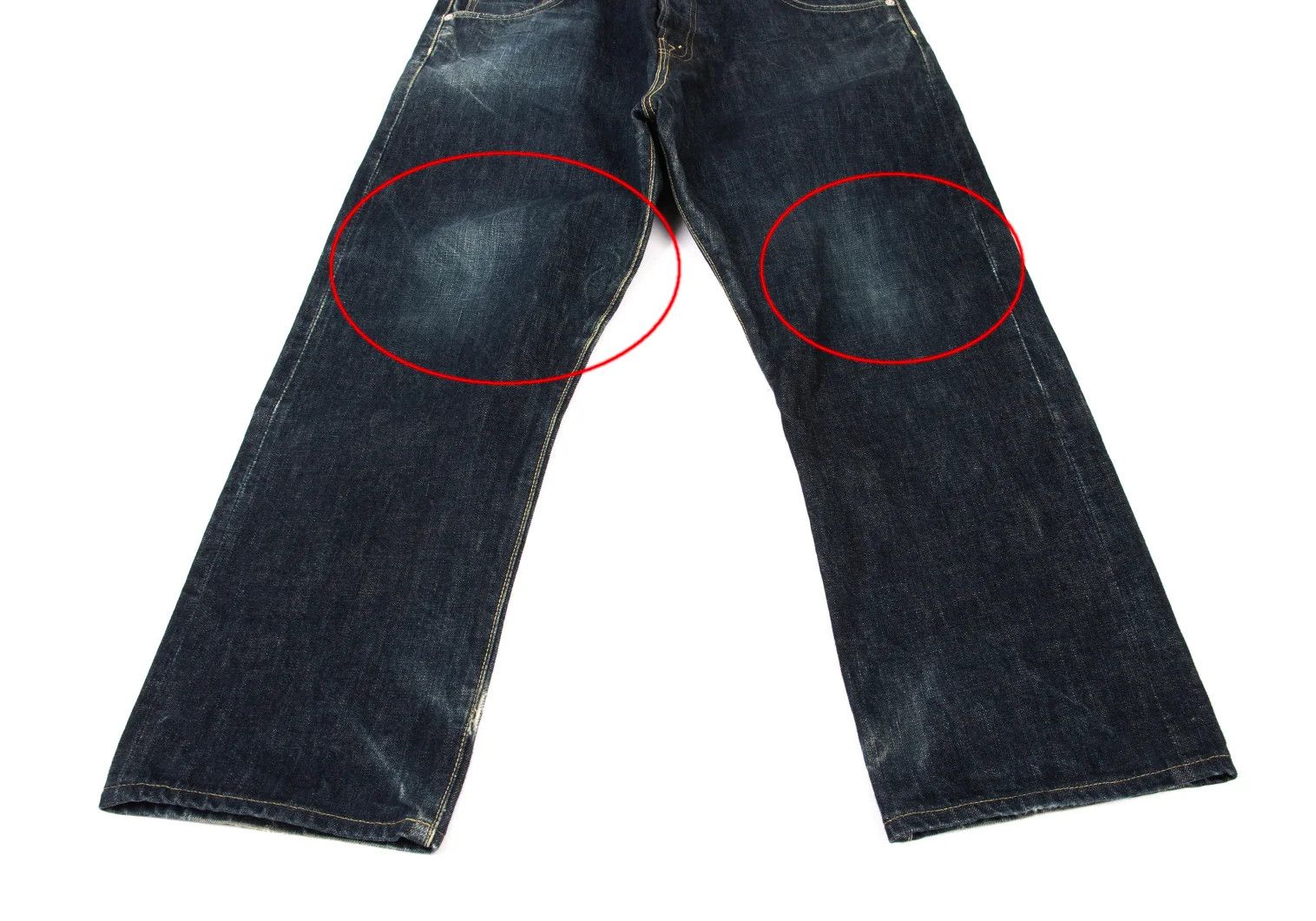 Ganryu Camouflage Pocket Straight Denim Pants in Indigo S Size US 30 / EU 46 - 5 Thumbnail