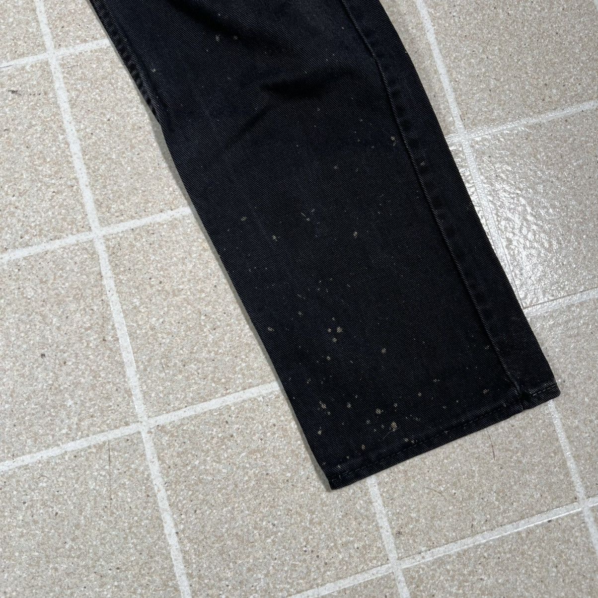 Levi's Vtg 80s Levi’s 505 Jeans Black Denim USA Made Black Tab Size US 29 - 7 Thumbnail
