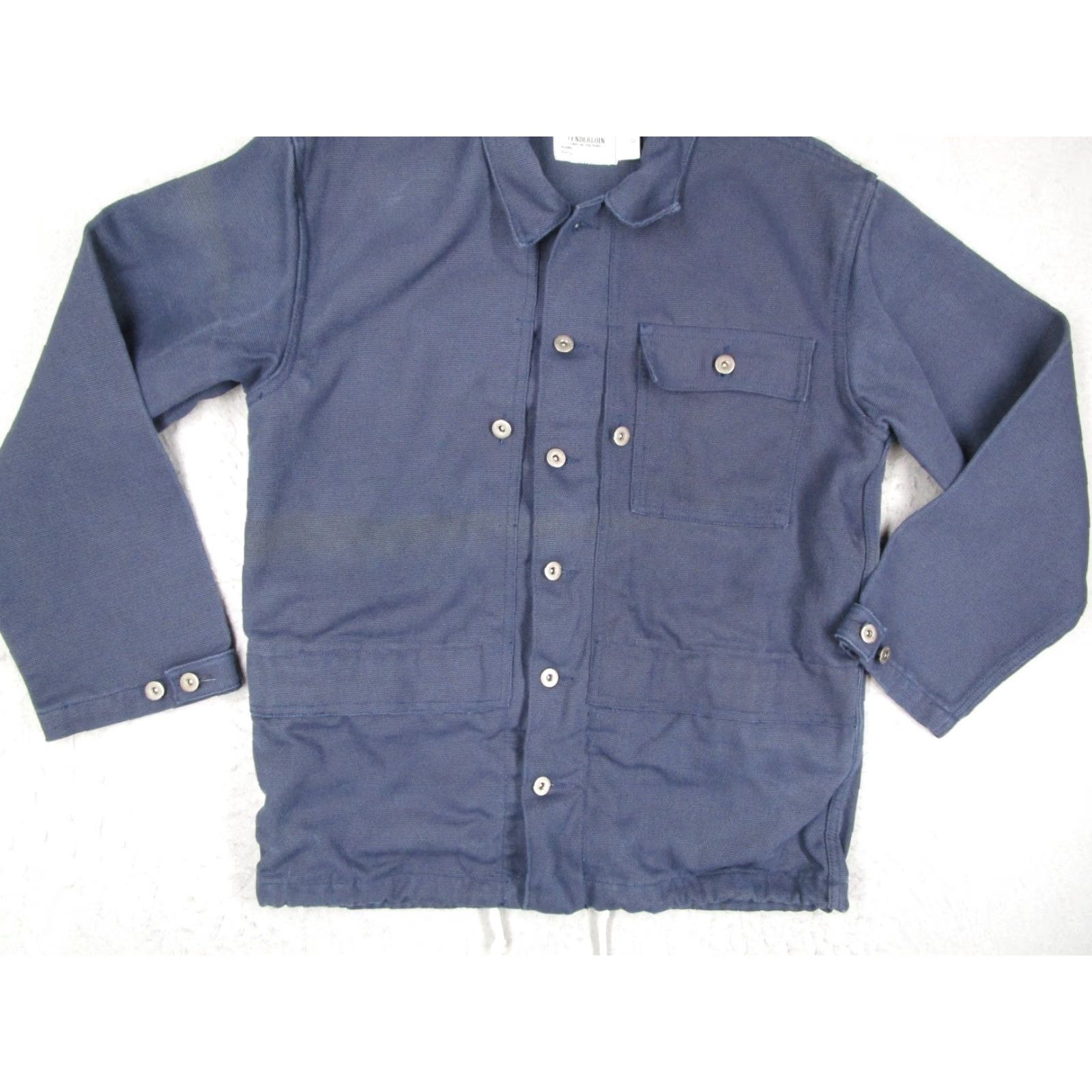 Tenderloin VINTAGE Tenderloin Jacket Mens Medium Navy Blue Chore Workwear Military Made in USA Size US M / EU 48-50 / 2 - 3 Thumbnail