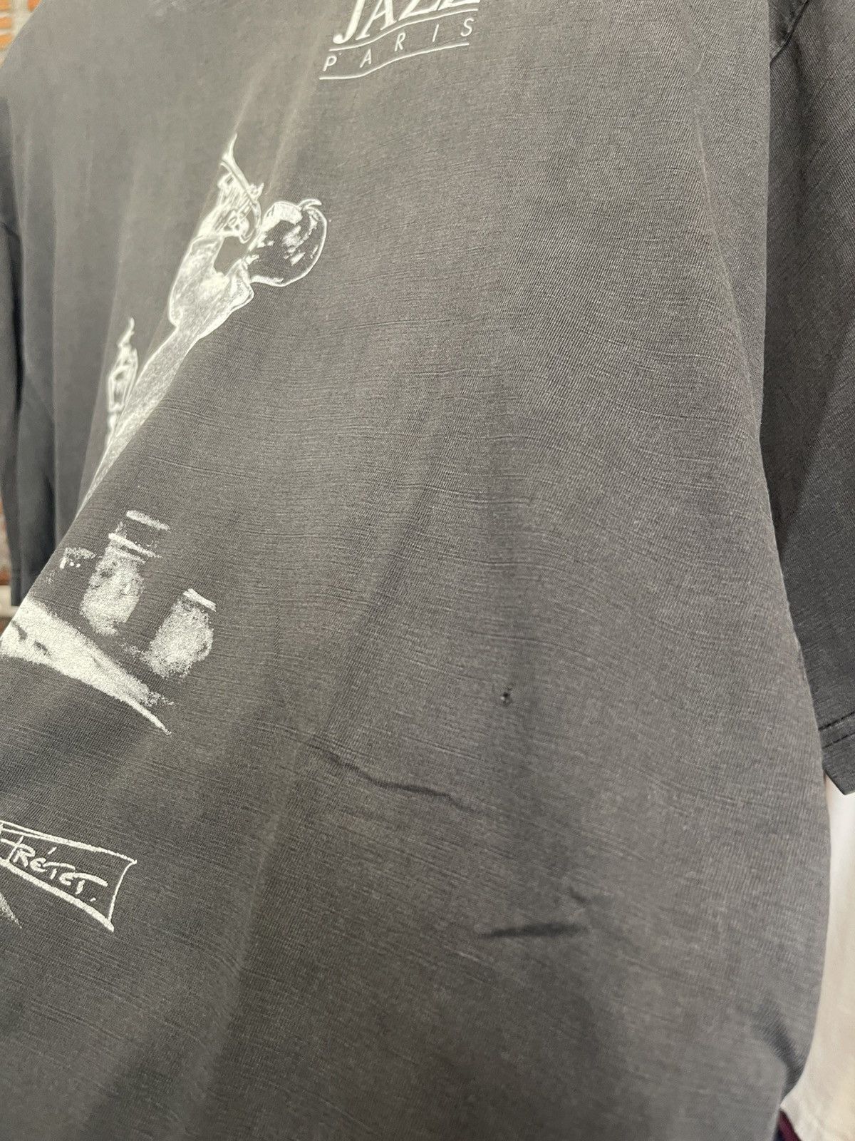 Vintage Vintage Jazz Paris DANHILO T shirt L Size US L / EU 52-54 / 3 - 3 Thumbnail