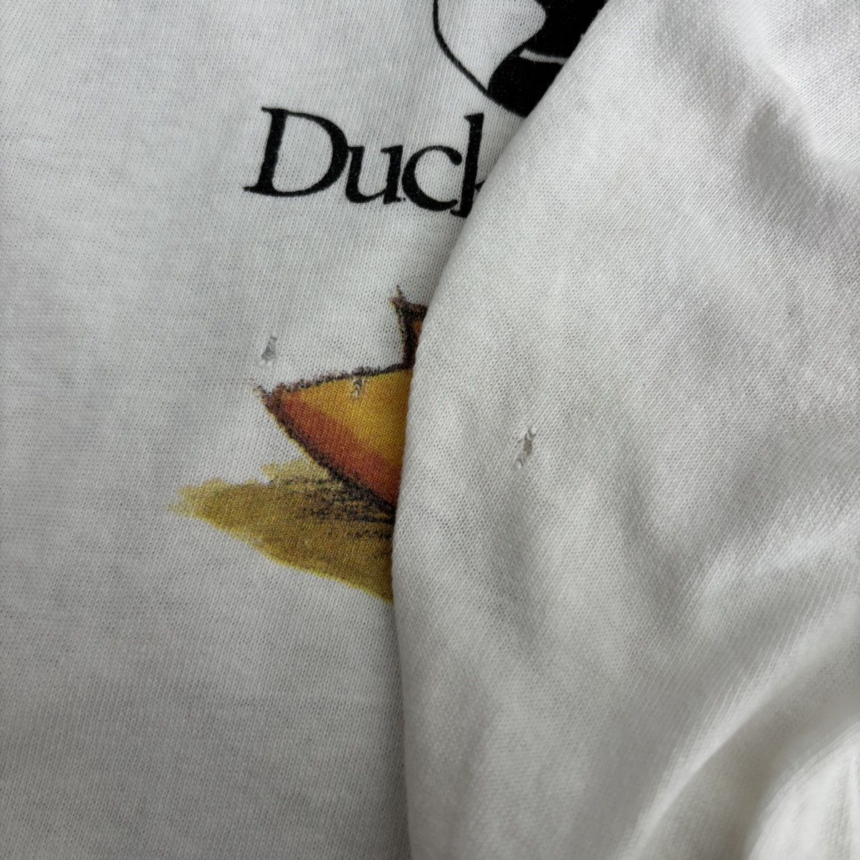 Vintage 90’s Duck Head Apparel Shirt White Single Stitch Tee Size M Size US M / EU 48-50 / 2 - 9 Thumbnail