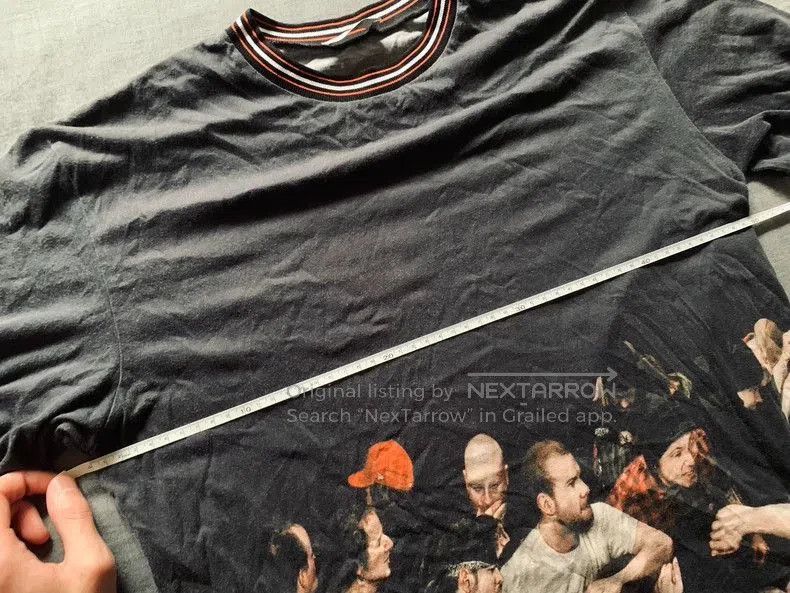 Dior DIOR HOMME Dior x Dan Witz Artist Collaboration Short-sleev Size US XS / EU 42 / 0 - 6 Thumbnail