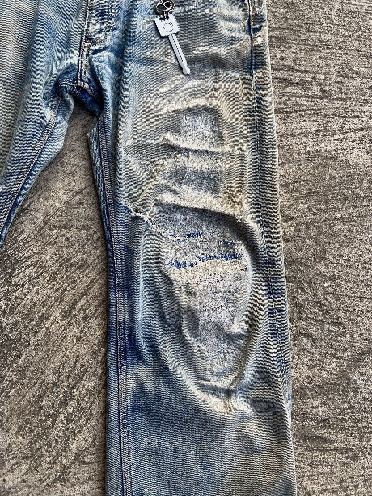 Kapital × Vintage Vintage distressed lee raiders japan made Boro patchwork Size US 36 / EU 52 - 4 Thumbnail