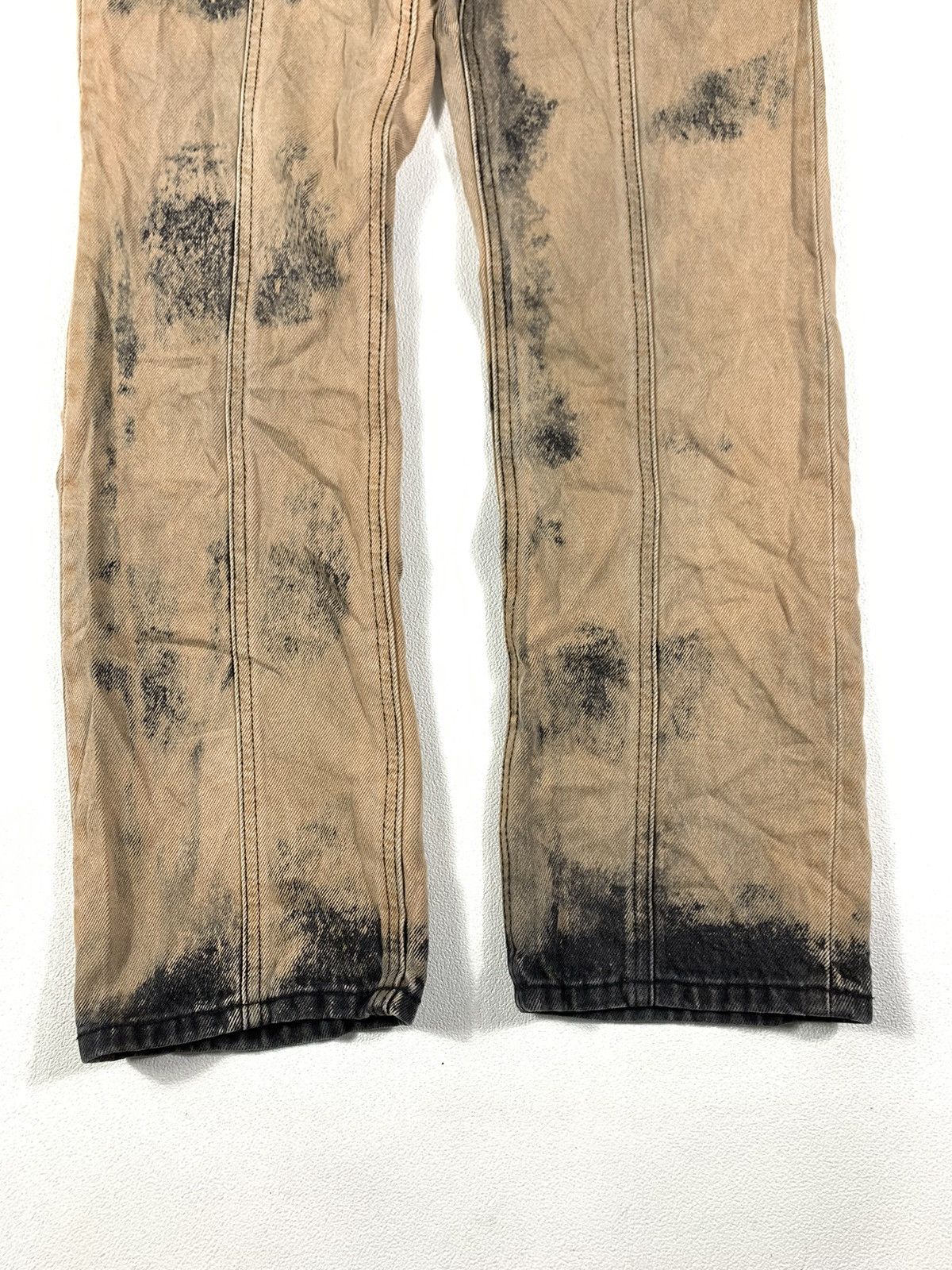 Japanese Brand Viva Studio Bleaching Jeans Pants Size US 30 / EU 46 - 8 Thumbnail