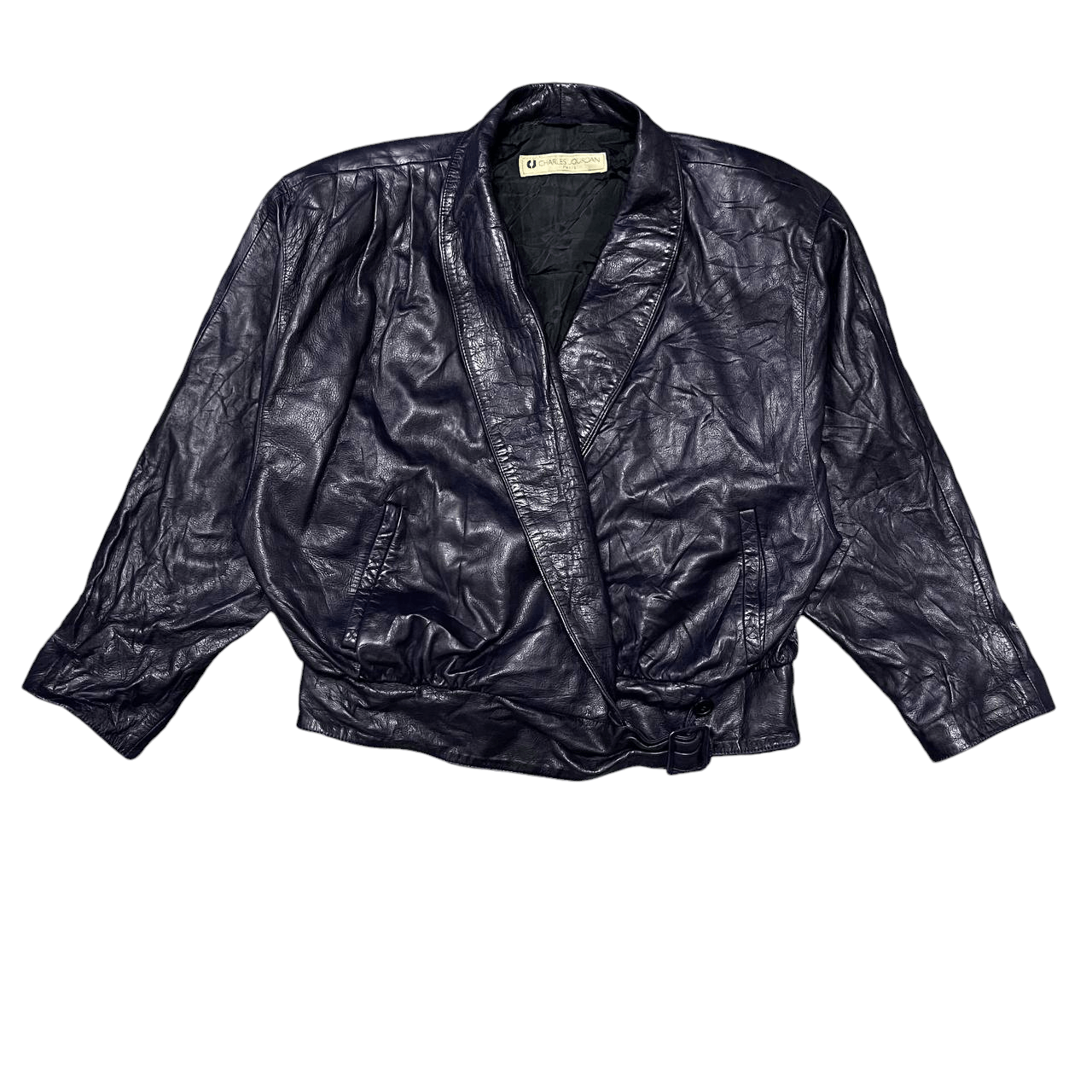 Charles Jourdan Vintage Charles Jourdan Paris Leather Jacket Size US M / EU 48-50 / 2 - 1 Thumbnail