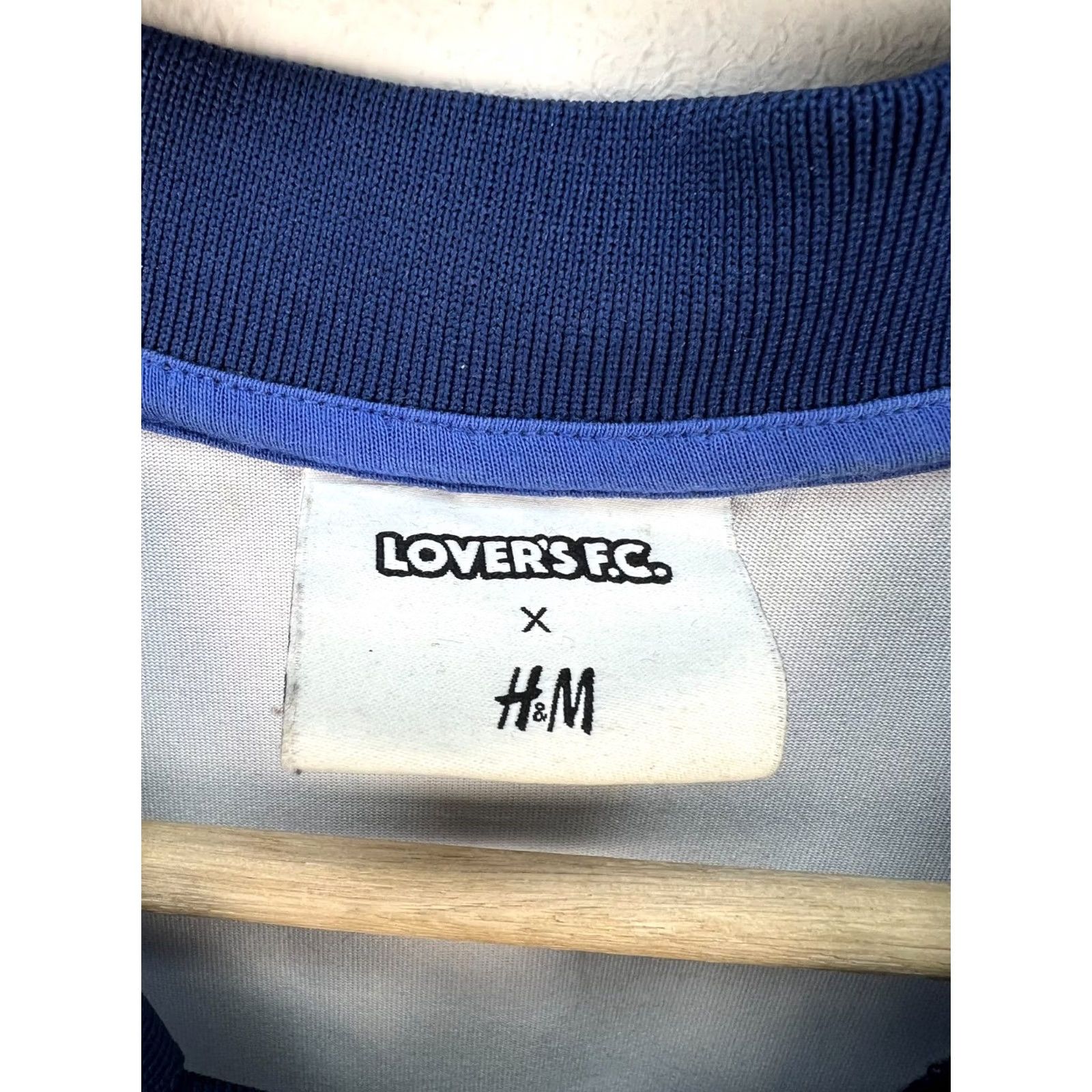 H&M H&M x Lovers FC Football Shirt Jersey #3 Size M Blue Short Sleeve Men T-Shirt Graphic Print Size US M / EU 48-50 / 2 - 4 Thumbnail