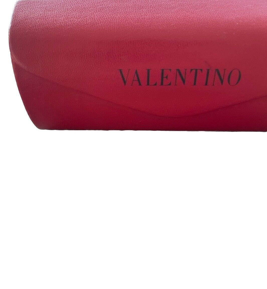 Valentino Valentino Garavani Red Hard Sunglass Case Magnetic Leather Size ONE SIZE - 1 Thumbnail