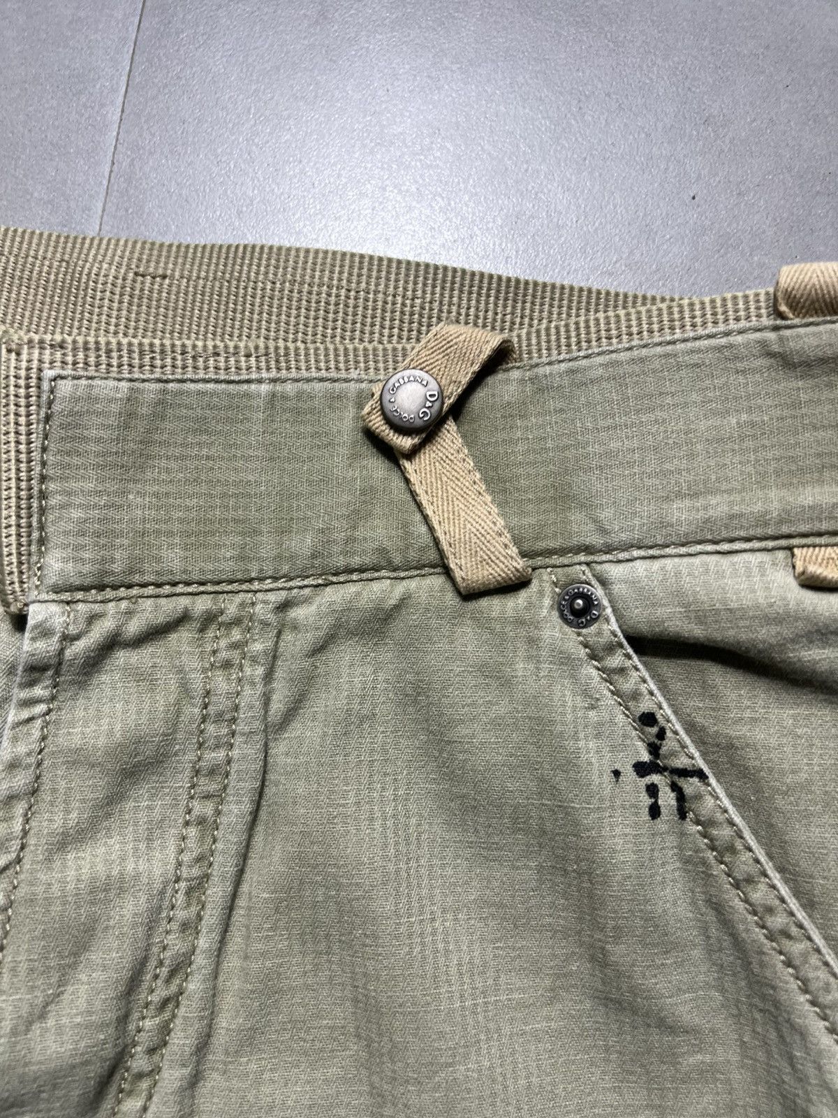 Dolce & Gabbana Dolce & Gabbana - S/S '05 Utilitarian Naval Pants Size 32" / US 10 / IT 46 - 9 Thumbnail