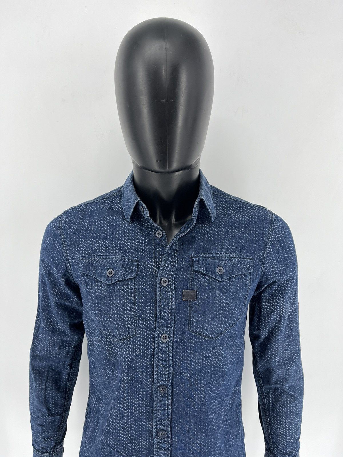 G-Star Gstar Black Shirt Correct Line Slim Fit Size US S / EU 44-46 / 1 - 9 Thumbnail
