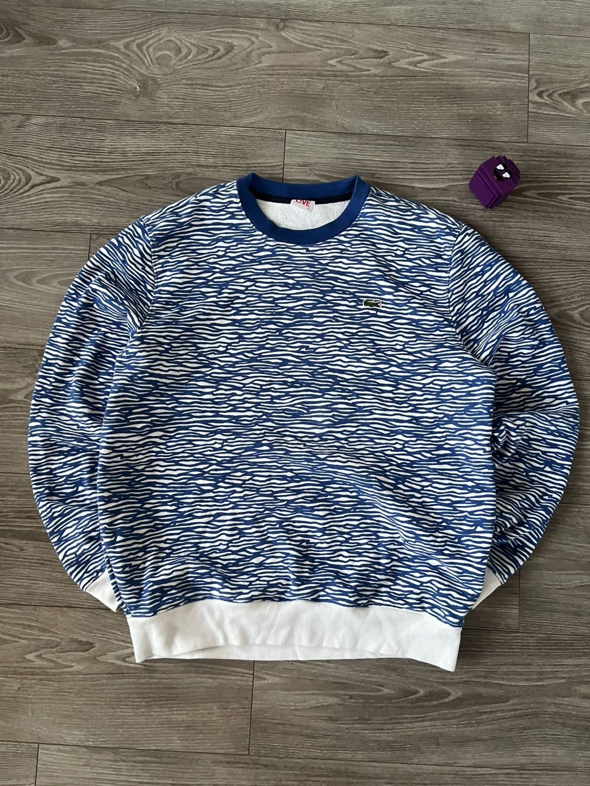 Lacoste Rare Limited Edition Lacoste Live Hong Kong Sweatshirt Size US L / EU 52-54 / 3 - 7 Thumbnail