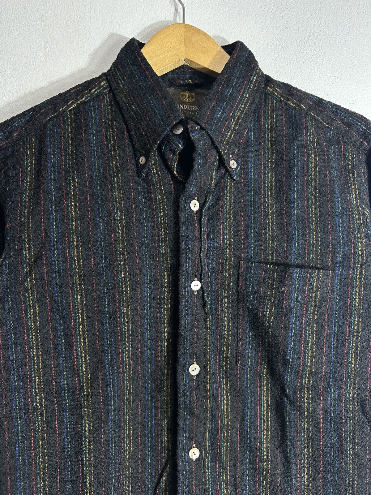 Issey Miyake WONDERFUL KYOTO WOOL SHIRT JAPANESE YSFORMEN ISSEY STYLE Size US M / EU 48-50 / 2 - 2 Thumbnail