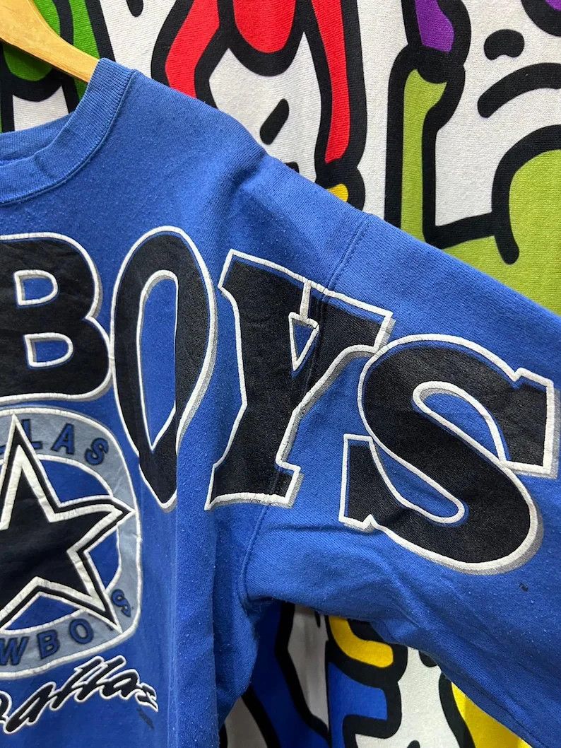 NFL VTG 1996 Dallas Cowboys Sweater size XL Size US XL / EU 56 / 4 - 4 Thumbnail