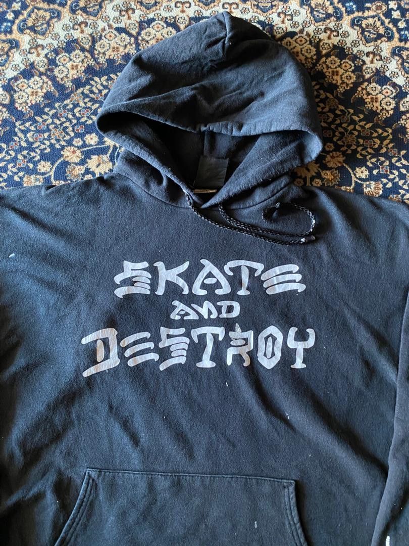 Thrasher Thrasher Magazine Skate Anda Destroy Hoodies Size US M / EU 48-50 / 2 - 2 Thumbnail