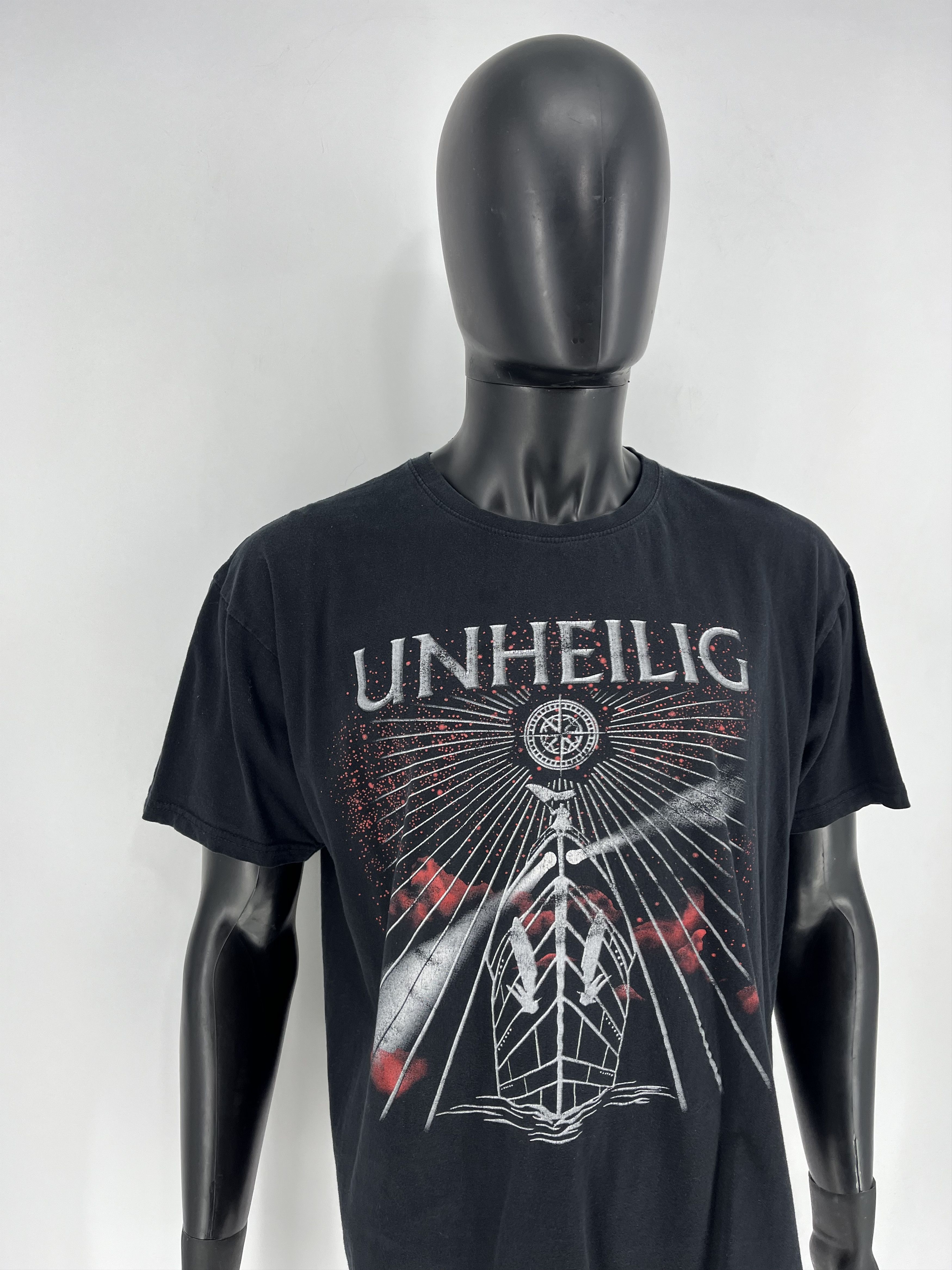 Band Tees × Vintage Unheilig rock band tees T-shirt vintage black size XL Size US XL / EU 56 / 4 - 3 Thumbnail