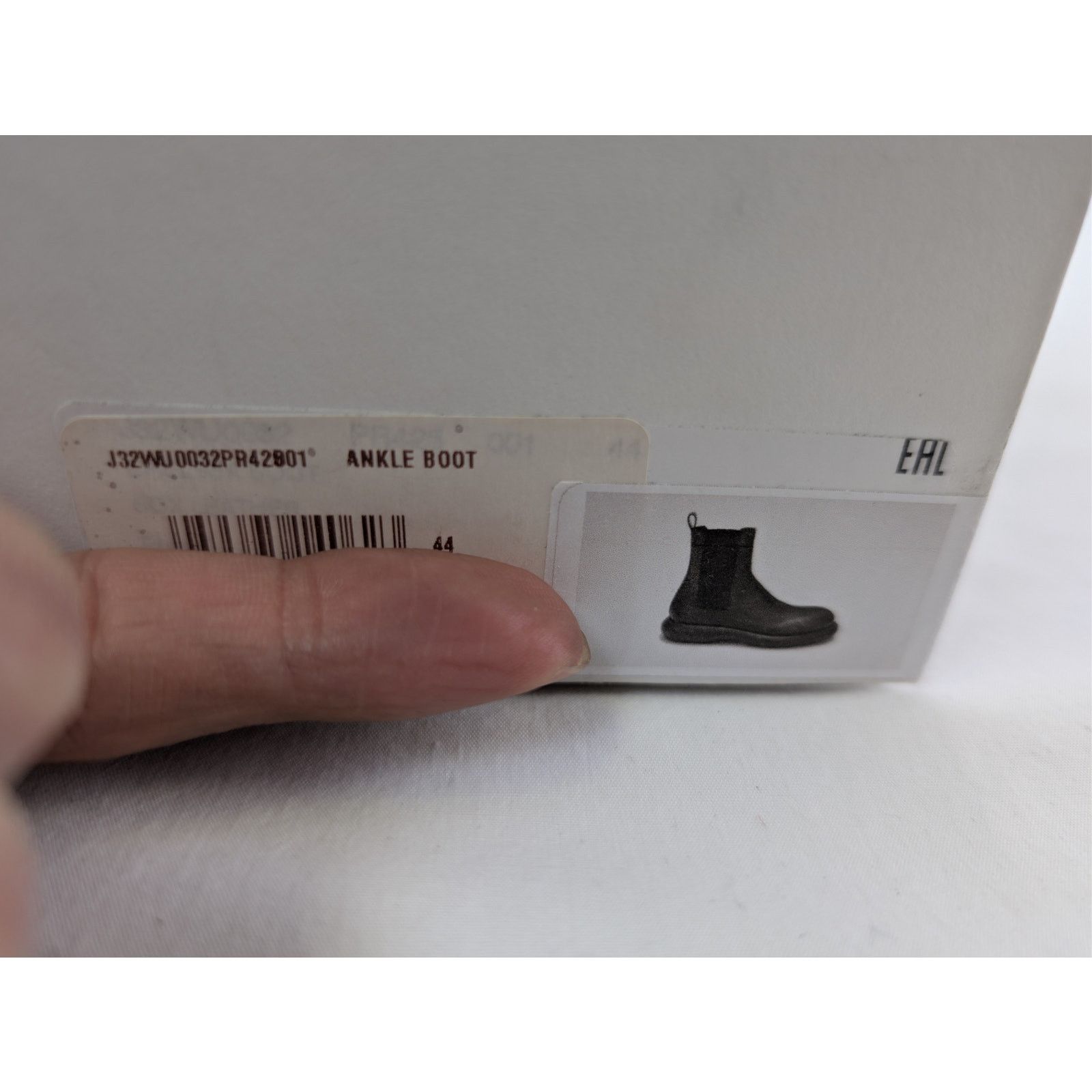 Jil Sander o1rshd1 Ankle Boots in Black Size US 11 / EU 44 - 21 Thumbnail