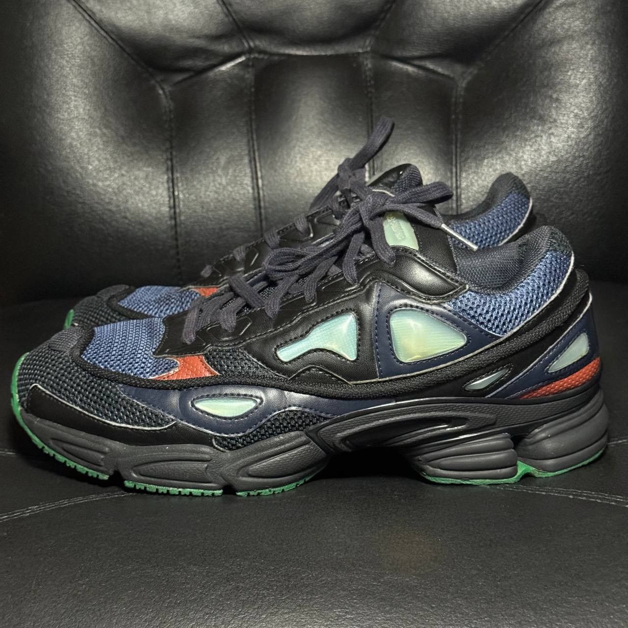Adidas × Raf Simons 8,5us Adidas Raf Simons Ozweego Night Marine Sneakers Size US 8.5 / EU 41-42 - 3 Thumbnail