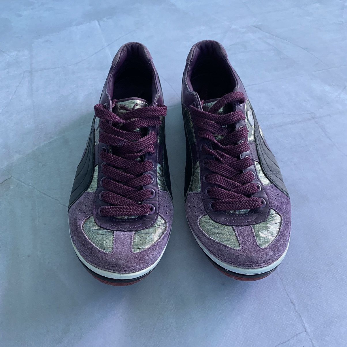 Puma Archive Puma Mihara Yasuhiro Purple Sneakers Y2K Size US 10 / EU 43 - 3 Thumbnail