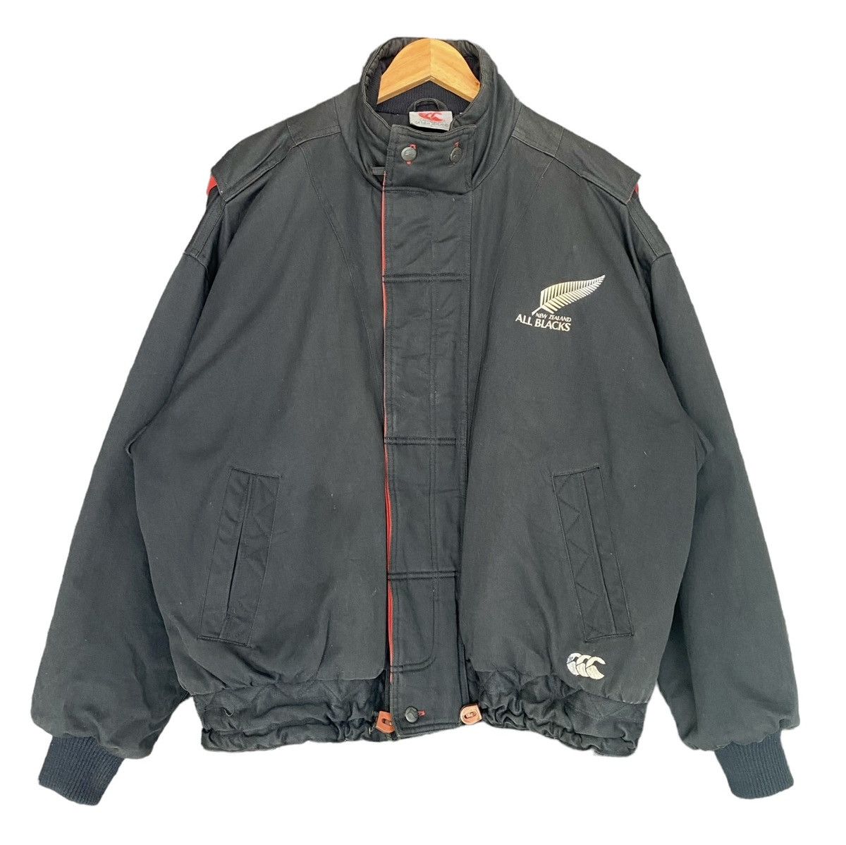 Canterbury of New Zealand Vtg CANTERBURY Bomber Jacket Cotton sz L Size US L / EU 52-54 / 3 - 1 Thumbnail