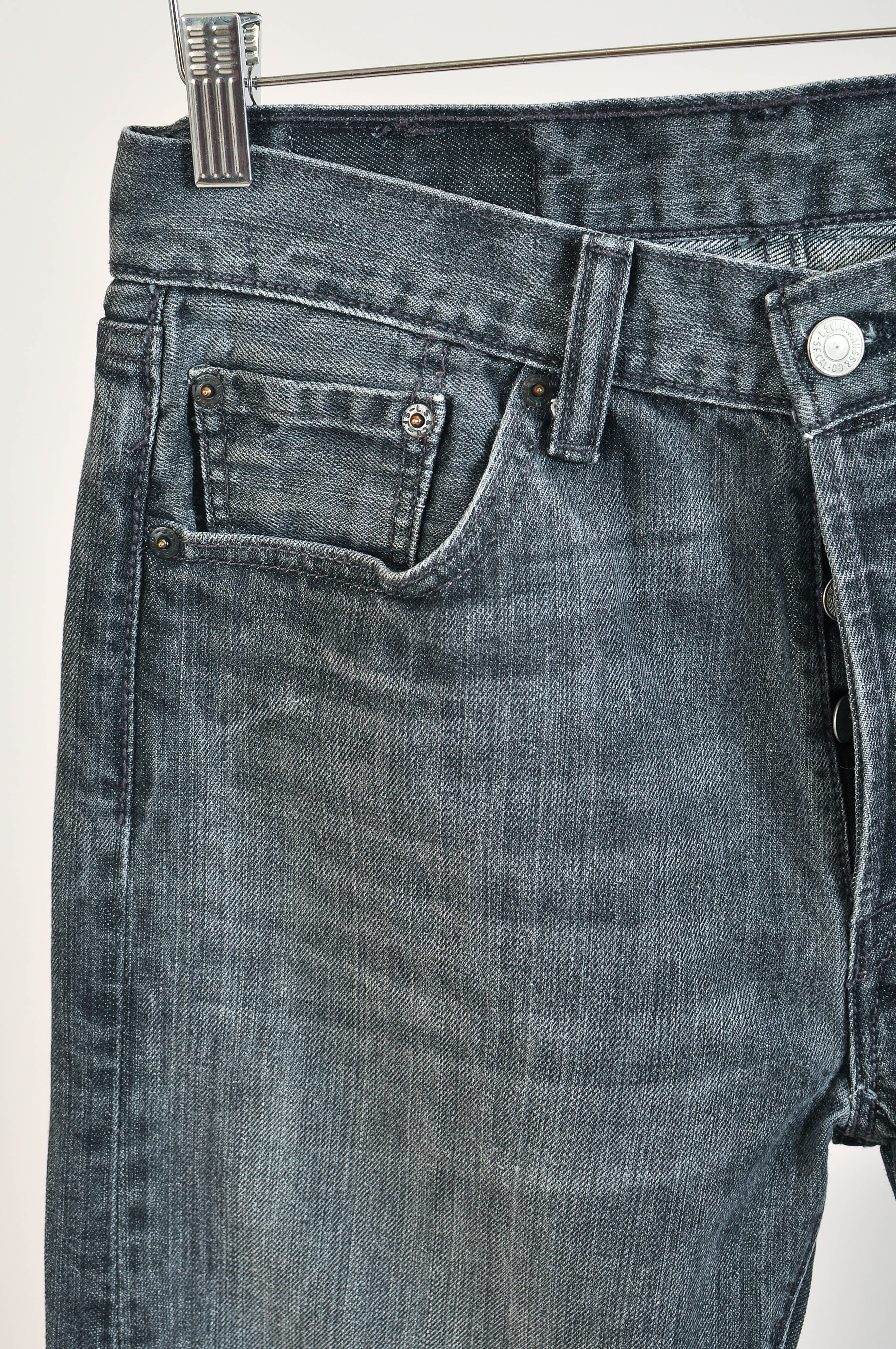 Levi's Levi's 501 grey jeans Size US 30 / EU 46 - 2 Thumbnail