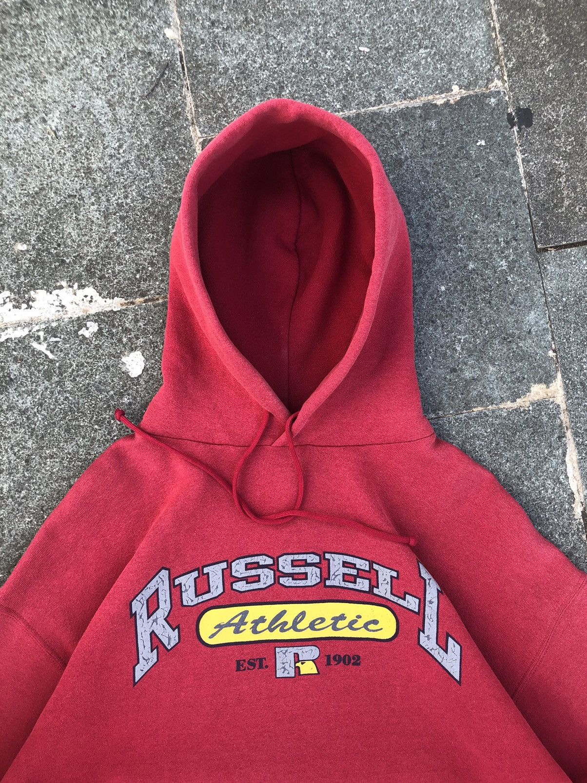 Russell Athletic Final Drop! Vintage Russell Athletic Hoodie Size US L / EU 52-54 / 3 - 3 Thumbnail