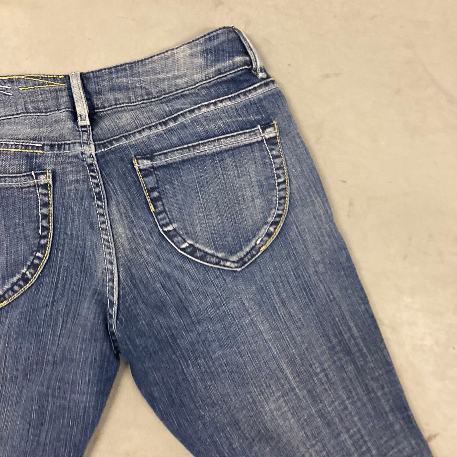 Vintage y2k international concepts low rise bootcut Jeans 29x32 Size US 29 - 3 Thumbnail