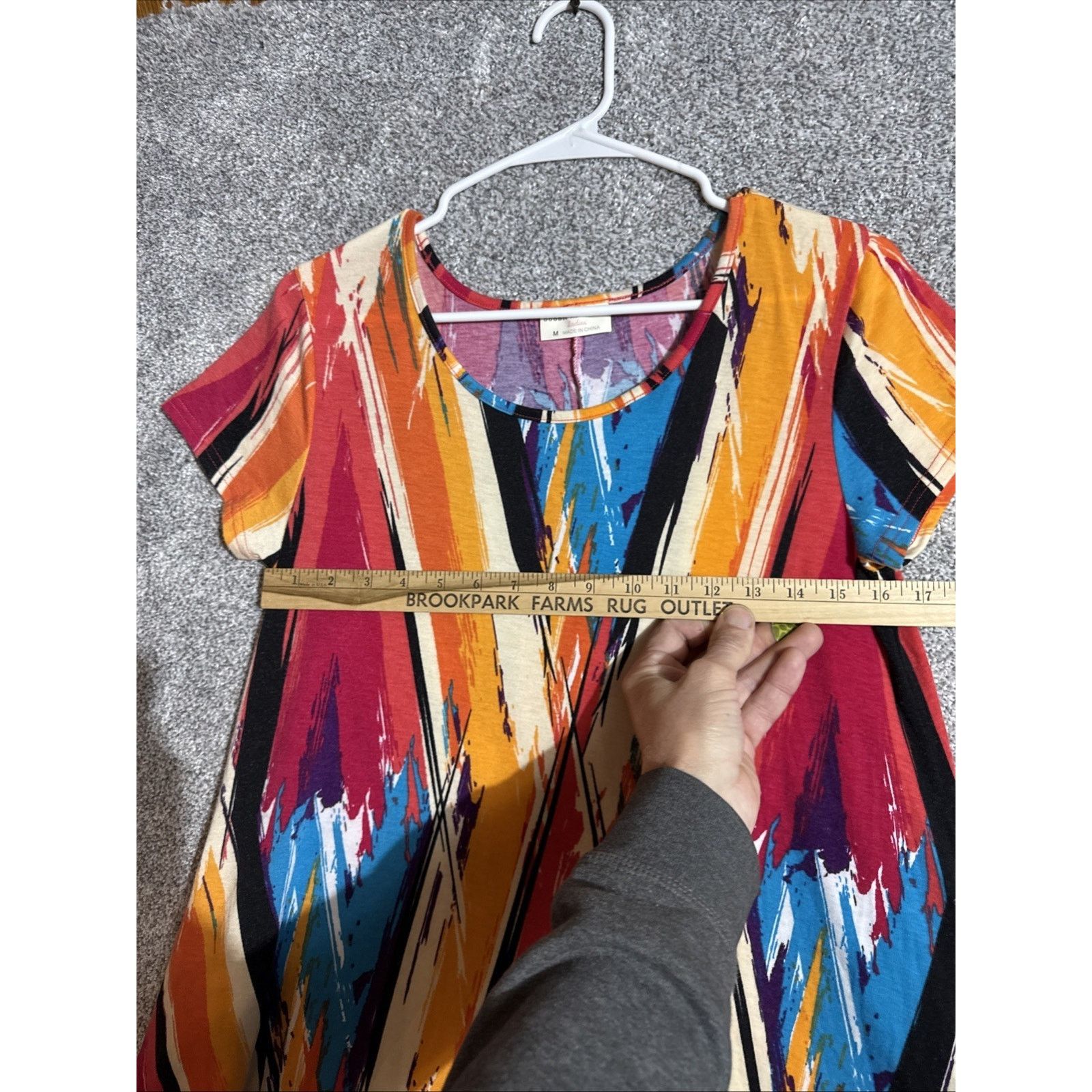 Other Boho Southwestern Aztec Tribal Dress M Hippie Festival Size M / US 6-8 / IT 42-44 - 3 Thumbnail