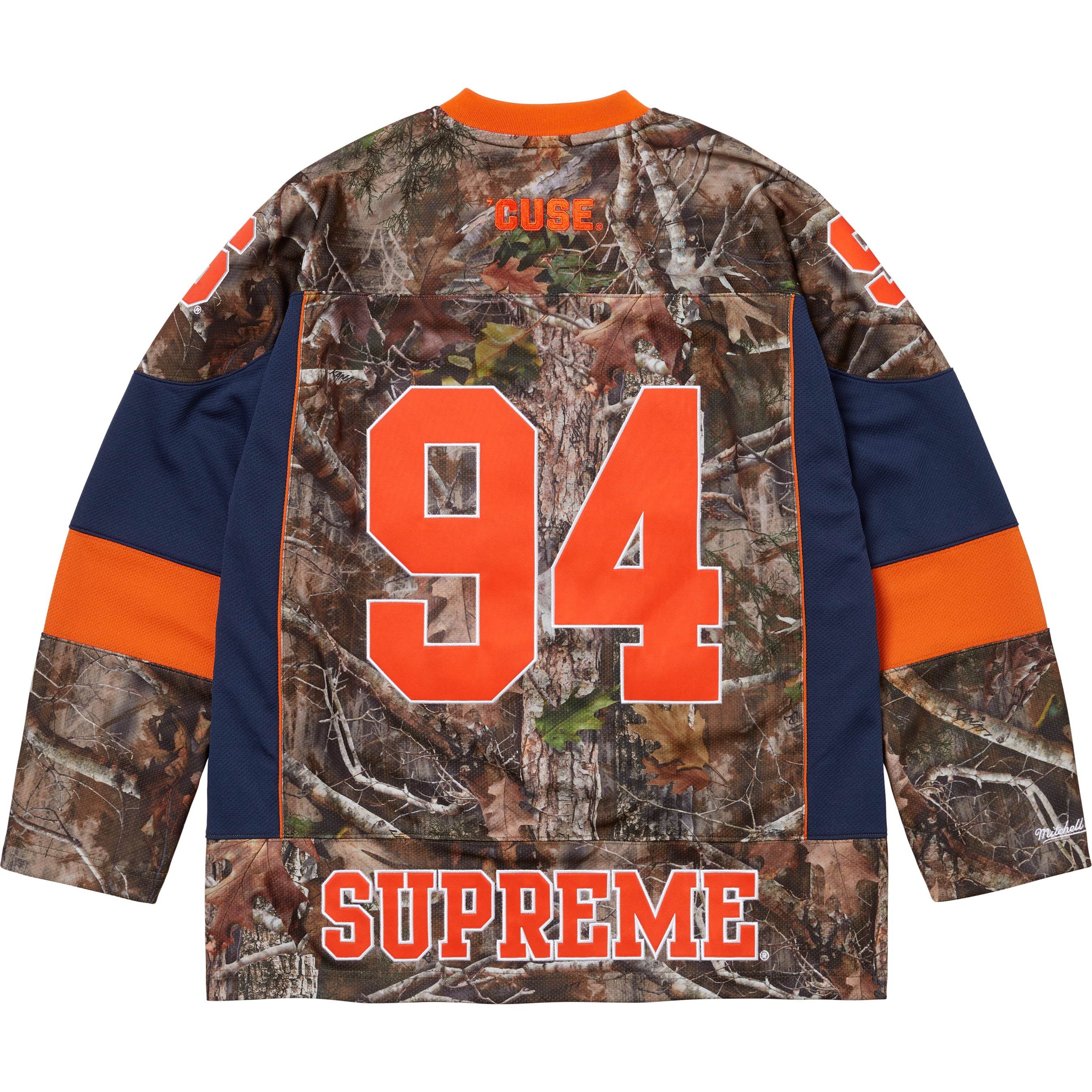 Mitchell & Ness × Supreme Supreme Mitchell & Ness NCAA Hockey Jersey Size US L / EU 52-54 / 3 - 2 Thumbnail