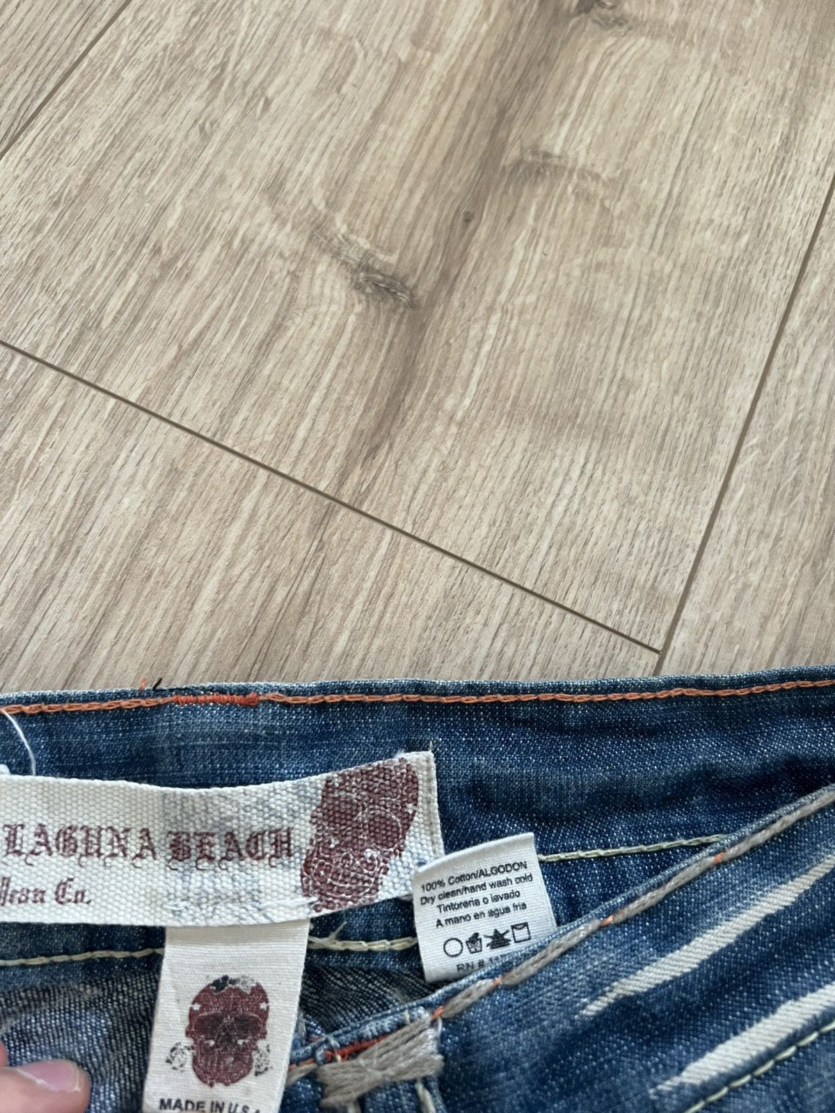 Vintage Vintage y2k jeans rock revival style made in Usa swag Size US 36 / EU 52 - 8 Thumbnail