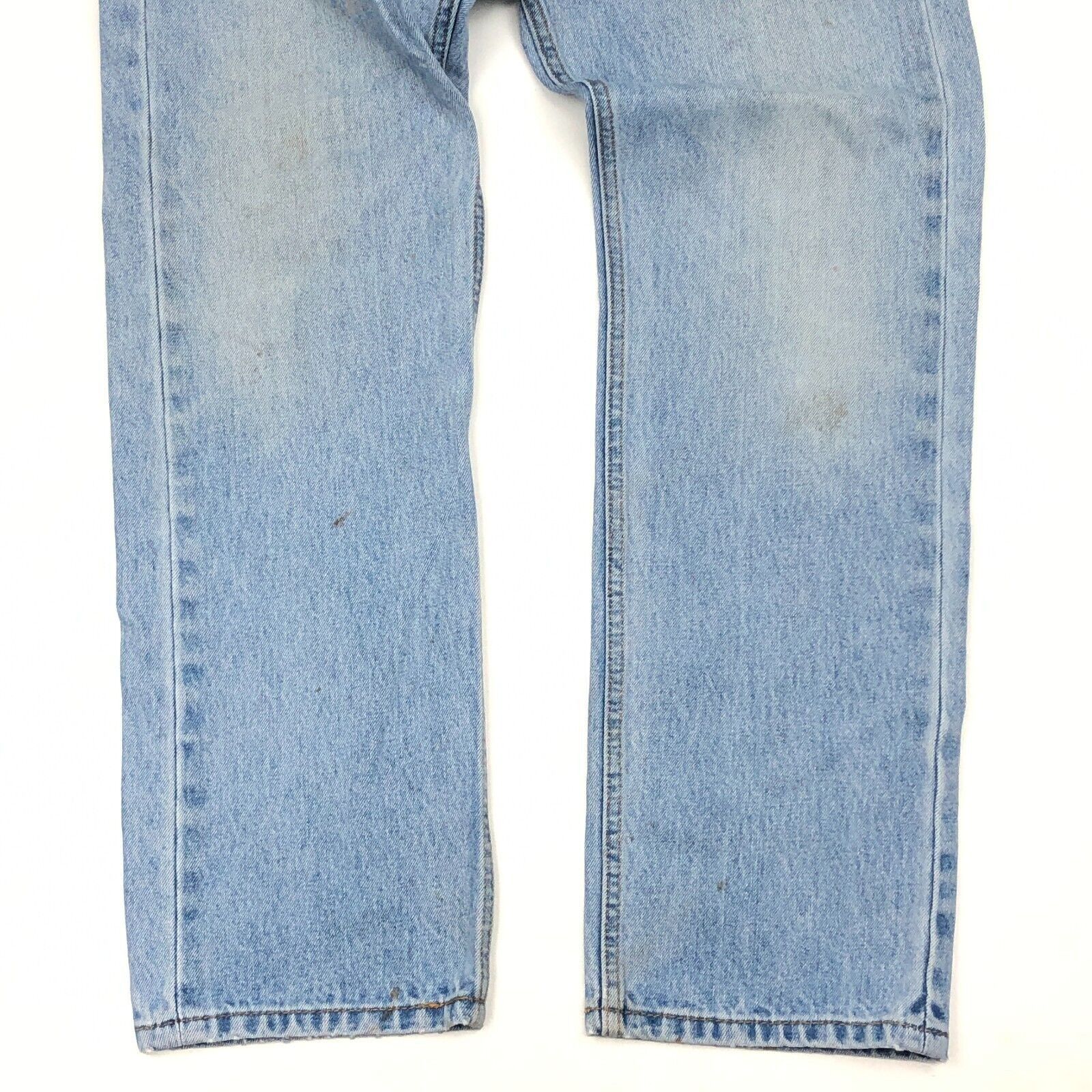 Levi's Levis 505 Light Wash Denim Jeans size 32x30 Mens Streetwear Size US 32 / EU 48 - 2 Thumbnail
