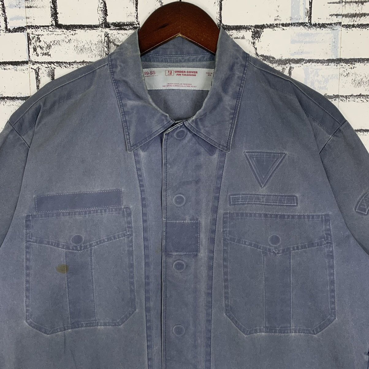 Jun Takahashi Undercover Jun Takahashi Button Up Shirt Short Sleeve Size US M / EU 48-50 / 2 - 3 Thumbnail