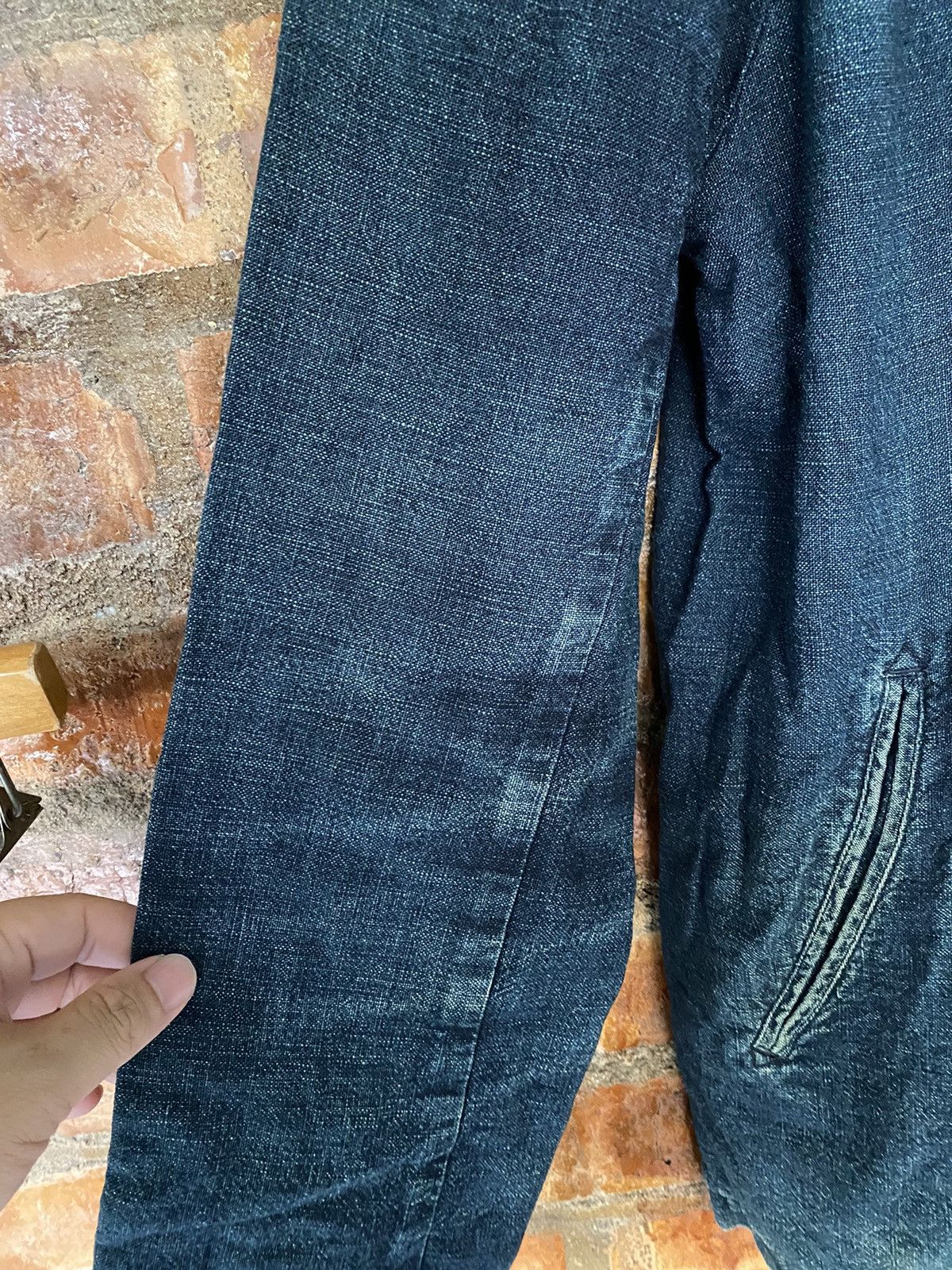 45rpm Iconic KATO indigo Faded Jacket Size US M / EU 48-50 / 2 - 9 Thumbnail