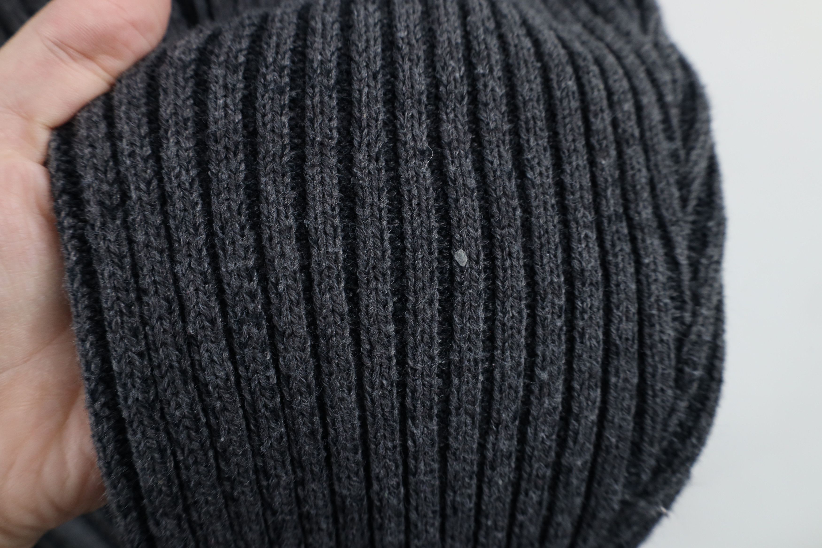 Vintage Vintage 90s Streetwear Block Ribbed Knit Crewneck Sweater Size US L / EU 52-54 / 3 - 6 Thumbnail