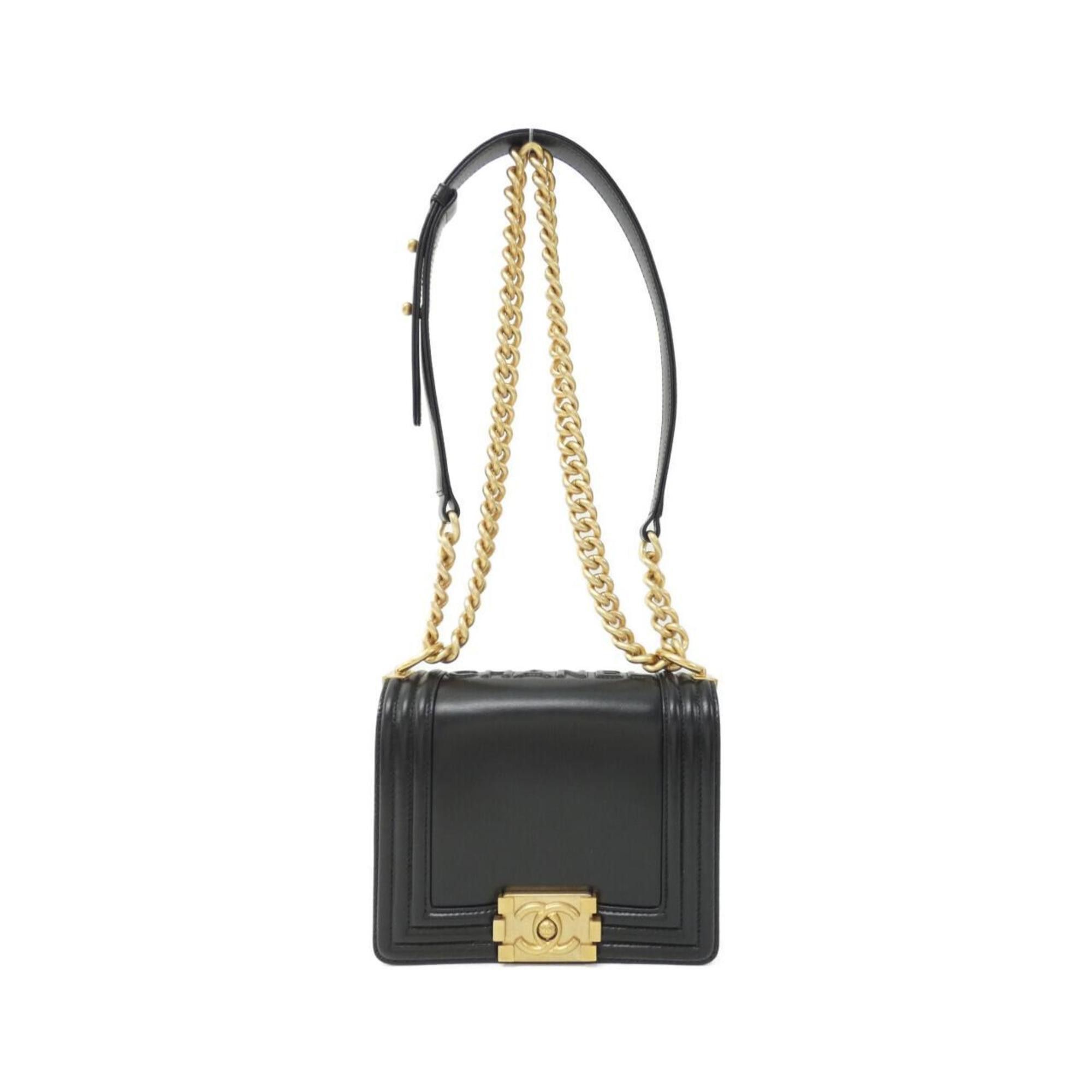 Chanel Boy Line As3018 Shoulder Bag in Black, Women's