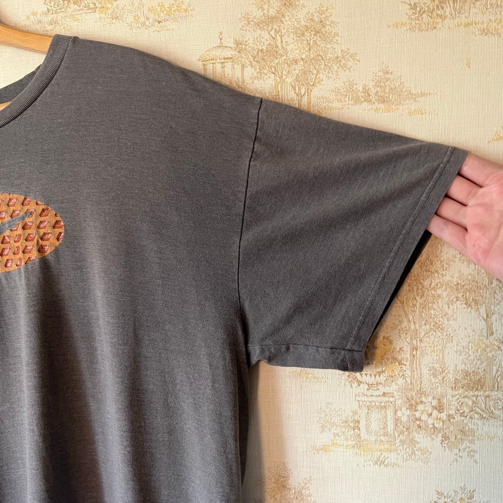 Nike Y2K Nike Waffle Sole Graphic Tee | Faded Gray | Size XL Size US XL / EU 56 / 4 - 8 Thumbnail