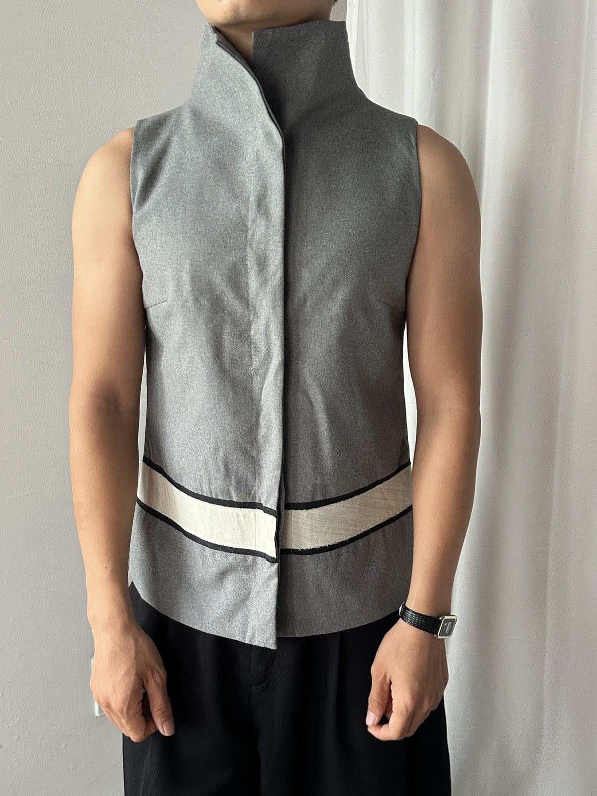 Yohji Yamamoto 1990s Yohji Yamamoto I Wish Hidden Button Sleeves Size US S / EU 44-46 / 1 - 1 Thumbnail