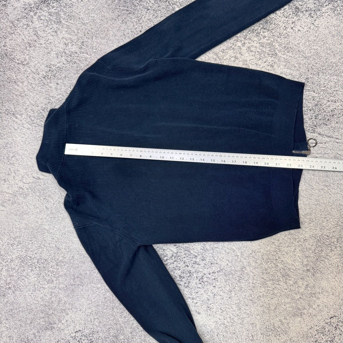 Other Kangra Italy Full Zip Cotton Cardigan Sweater Blue M size Size US M / EU 48-50 / 2 - 15 Thumbnail