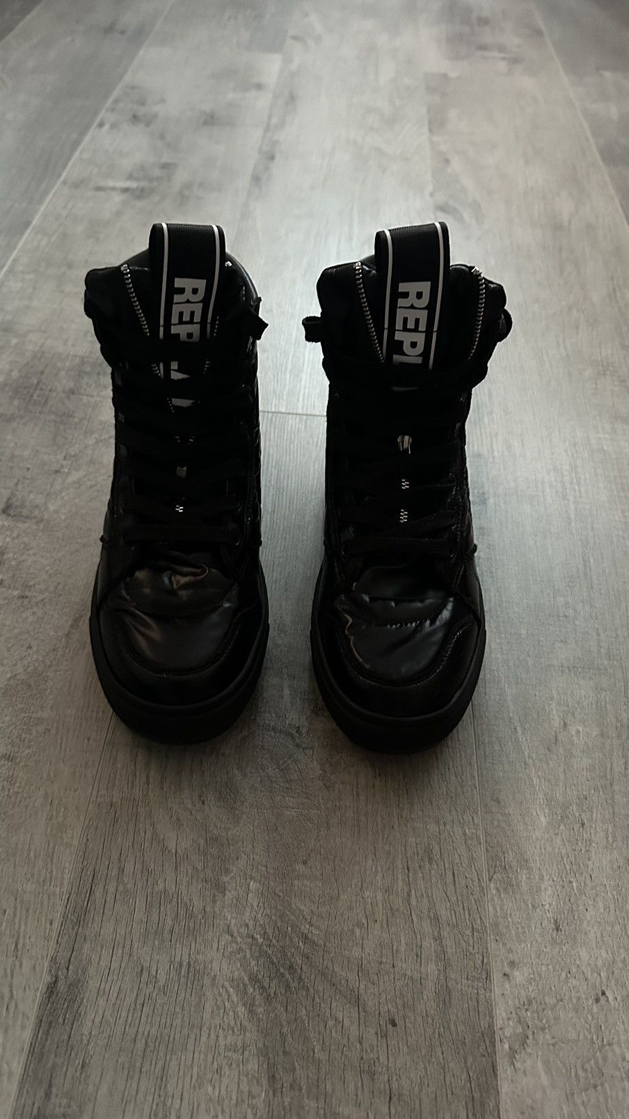 image of Replay Sneakers in Black, Women's (Size 7)