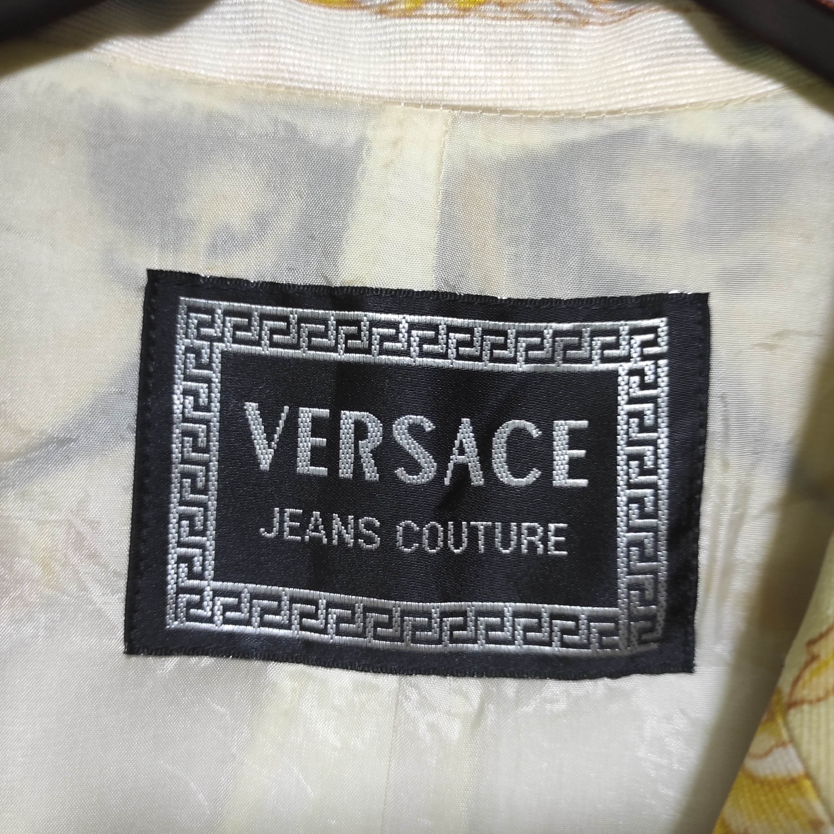 Versace Versace Jeans Couture Baroque print Blazer Jacket Size M / US 6-8 / IT 42-44 - 6 Thumbnail