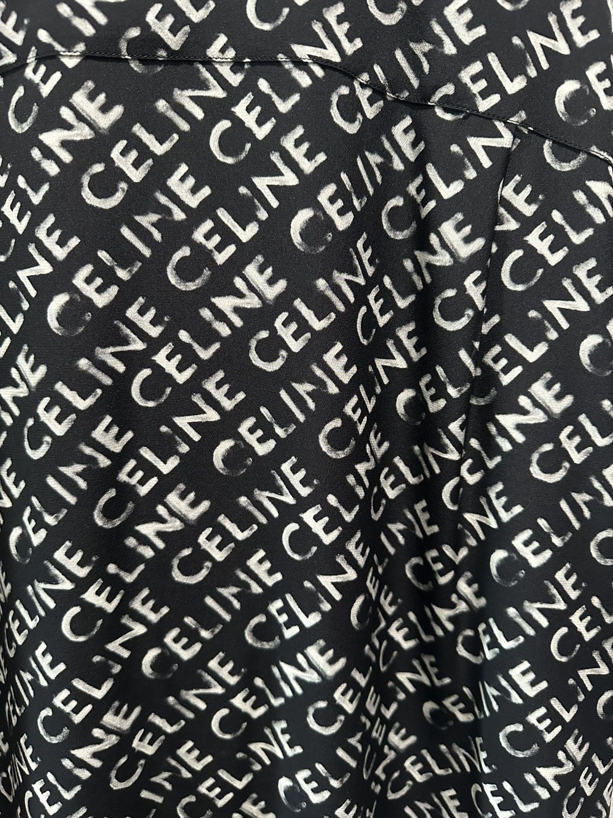Celine Celine Loose Hawaiian Shirt Size US XXS / EU 40 - 7 Thumbnail