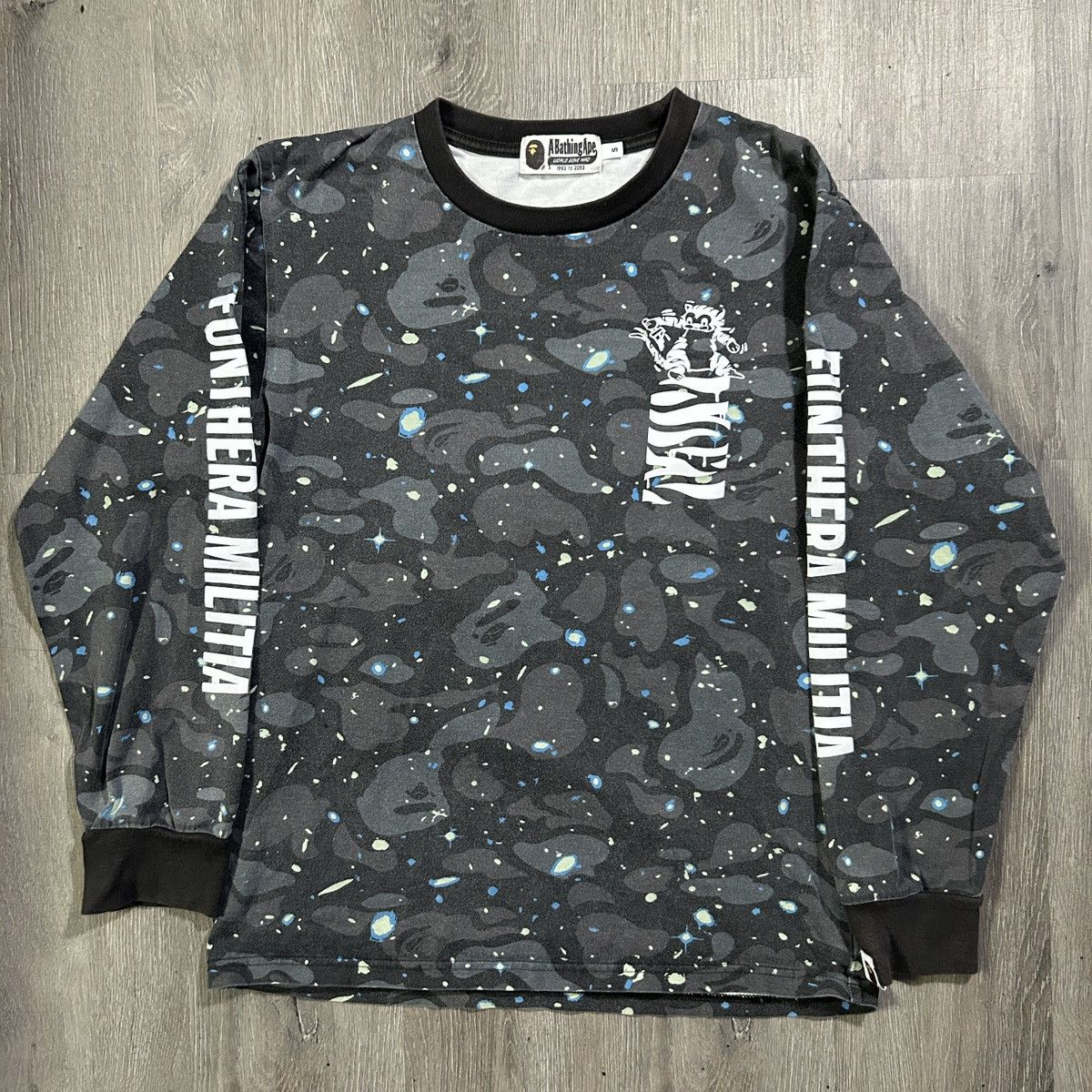 Bape × Stussy Bape X Stussy Long-sleeve T-shirt | Grailed
