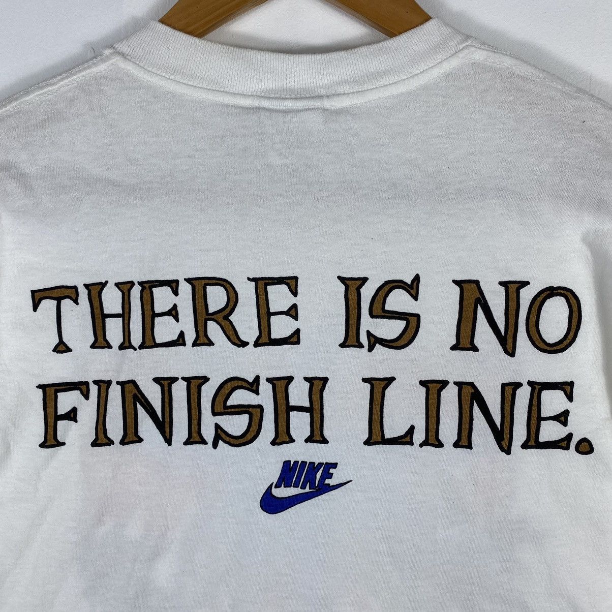 Nike × Vintage Vintage 1994 NIKE HONOLULU MARATHON There Is No Finish Line Size US M / EU 48-50 / 2 - 7 Thumbnail