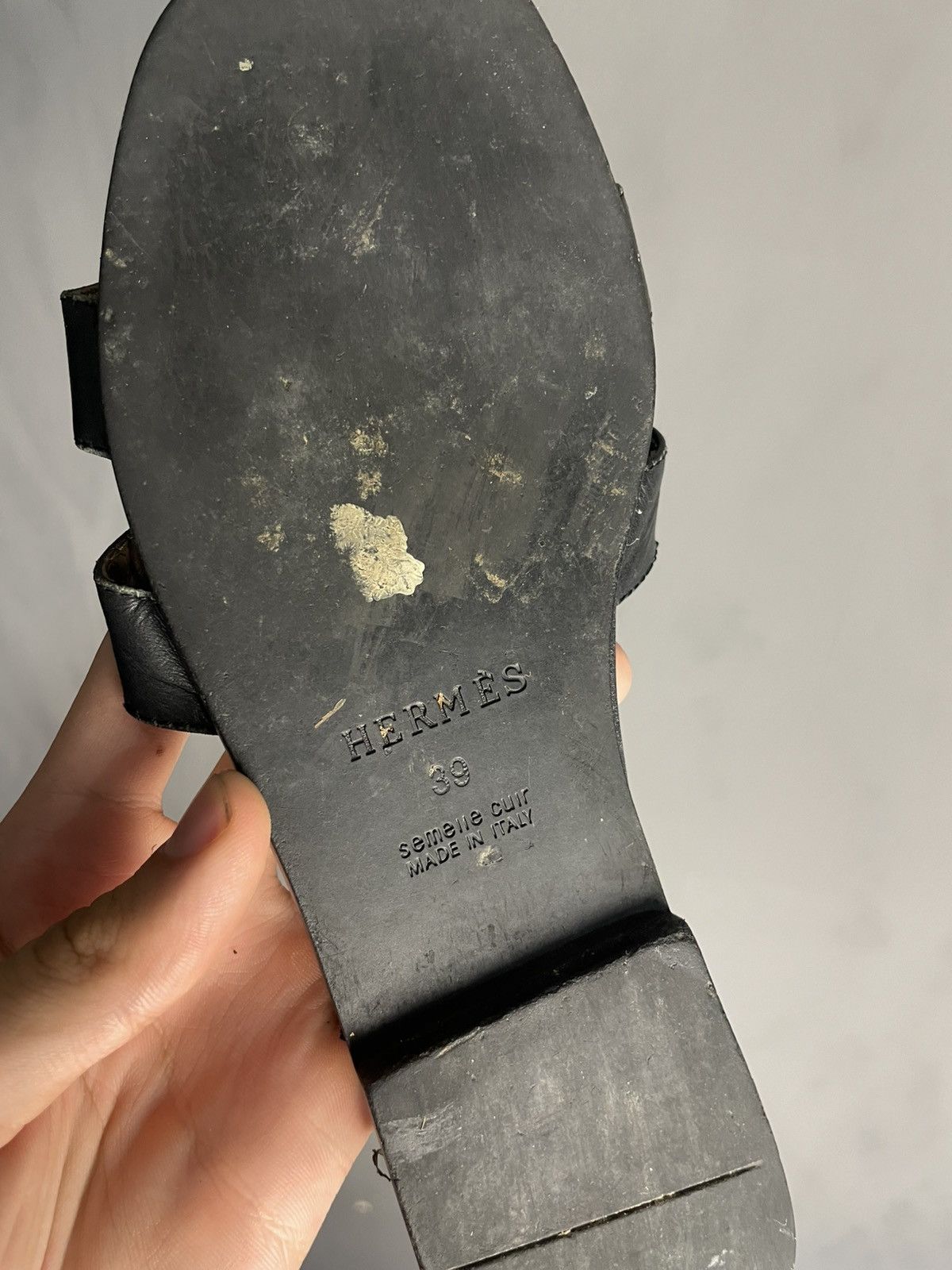 Hermes Hermes Sandal Slides Size US 9 / IT 39 - 15 Thumbnail