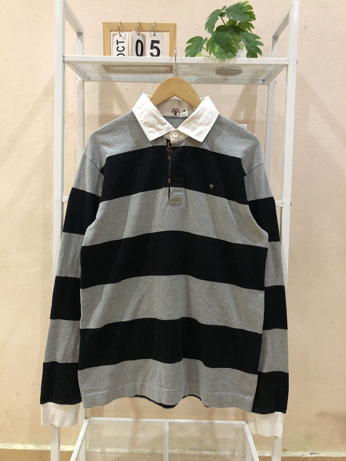 Bape OG 2005 Baby Milo Polo Rugby Shirts Size US M / EU 48-50 / 2 - 1 Thumbnail