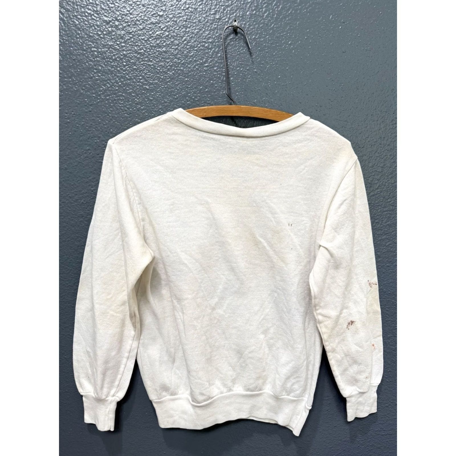 Vintage Vintage 80s Betty Boop Marilyn Monroe White Cotton Womens Sweatshirt Medium Size M / US 6-8 / IT 42-44 - 7 Thumbnail