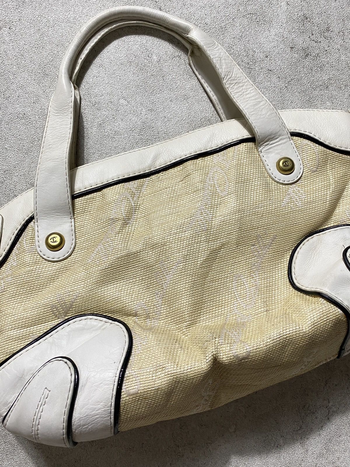 Just Cavalli 2000’s Just Cavalli Monogram Leather Hobo Bags Size ONE SIZE - 2 Thumbnail