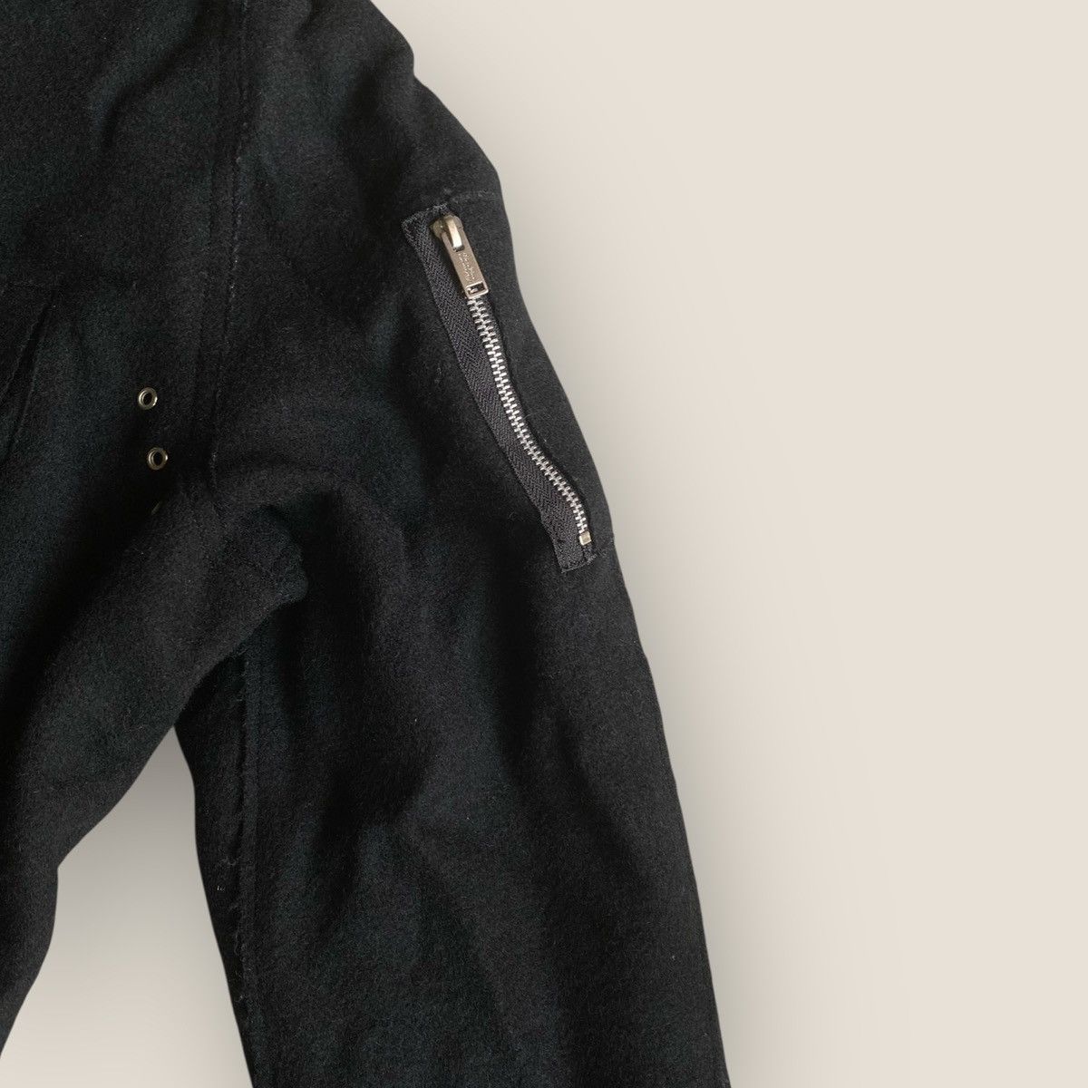Undercover Fall12 “Psycho Color” Coyote Fur Wool Short Parkas Size US M / EU 48-50 / 2 - 5 Thumbnail