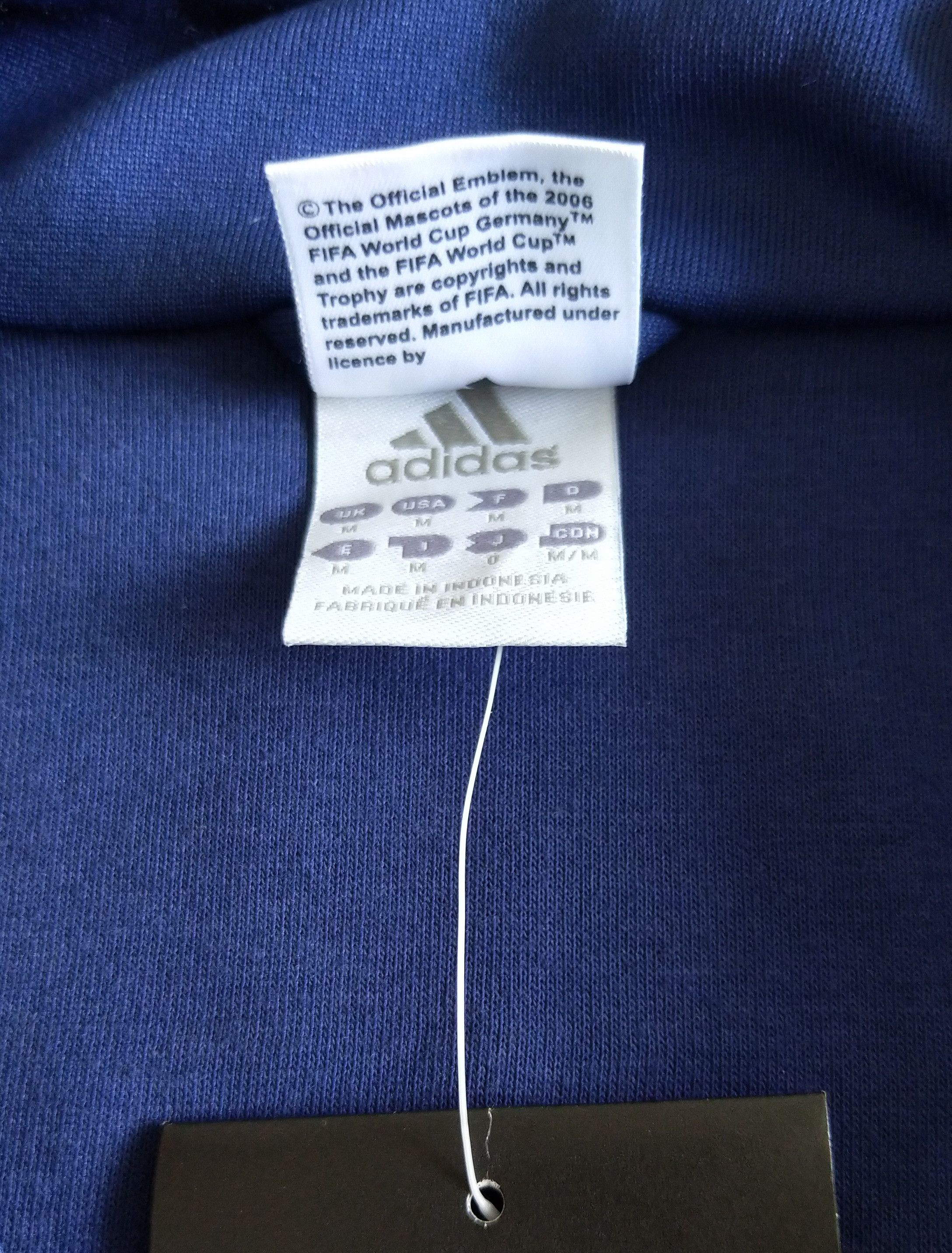 Adidas NWT 2006 Adidas Argentina Football Team Track Jacket y2k Size US M / EU 48-50 / 2 - 7 Thumbnail