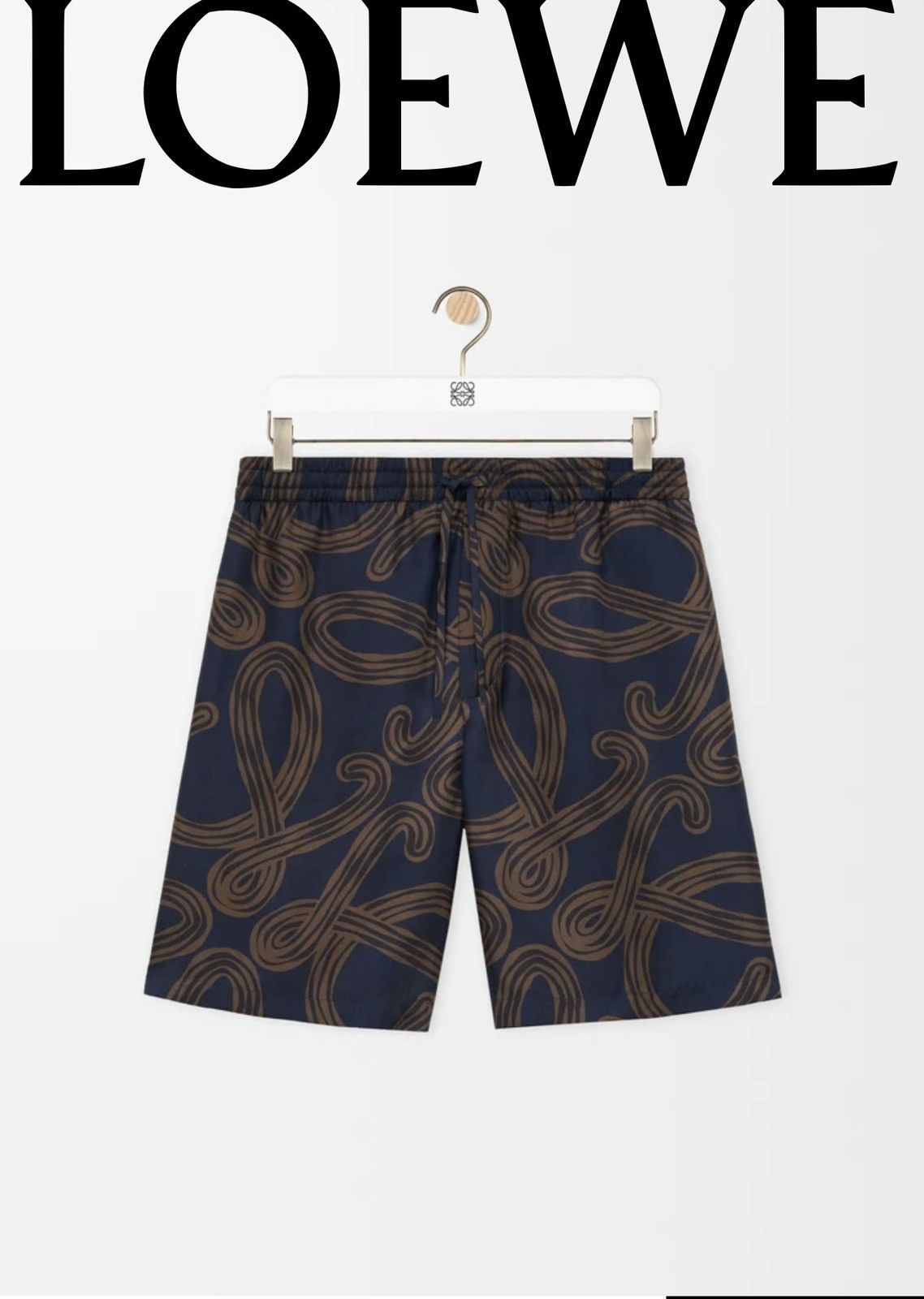 Loewe Loewe Silk Shorts - Size ML Size US 36 / EU 52 - 1 Thumbnail