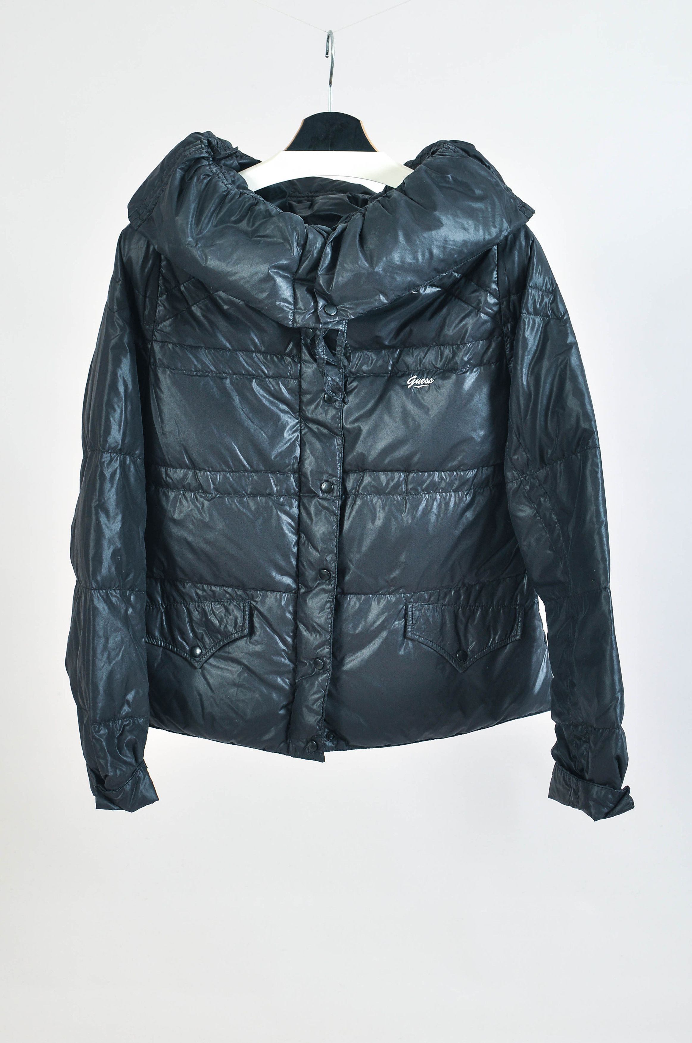 Guess Vintage 00s Guess Down Puffer Jacket Size M / US 6-8 / IT 42-44 - 1 Thumbnail